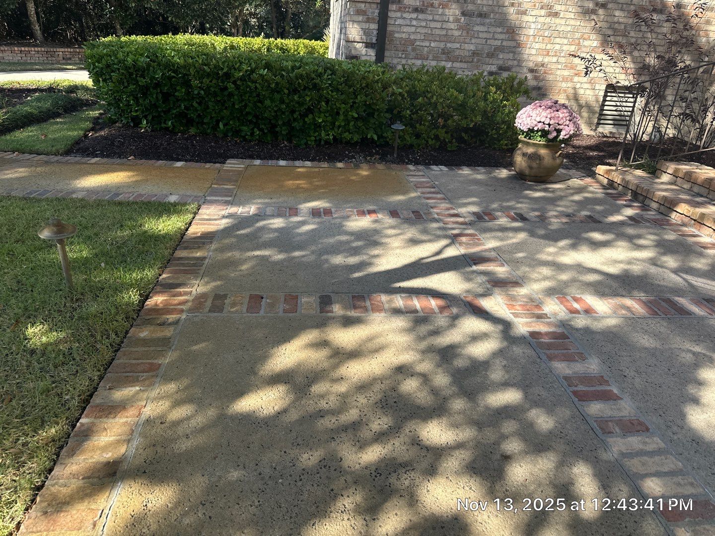 Concrete Driveway using TopSeal by DuraSeal