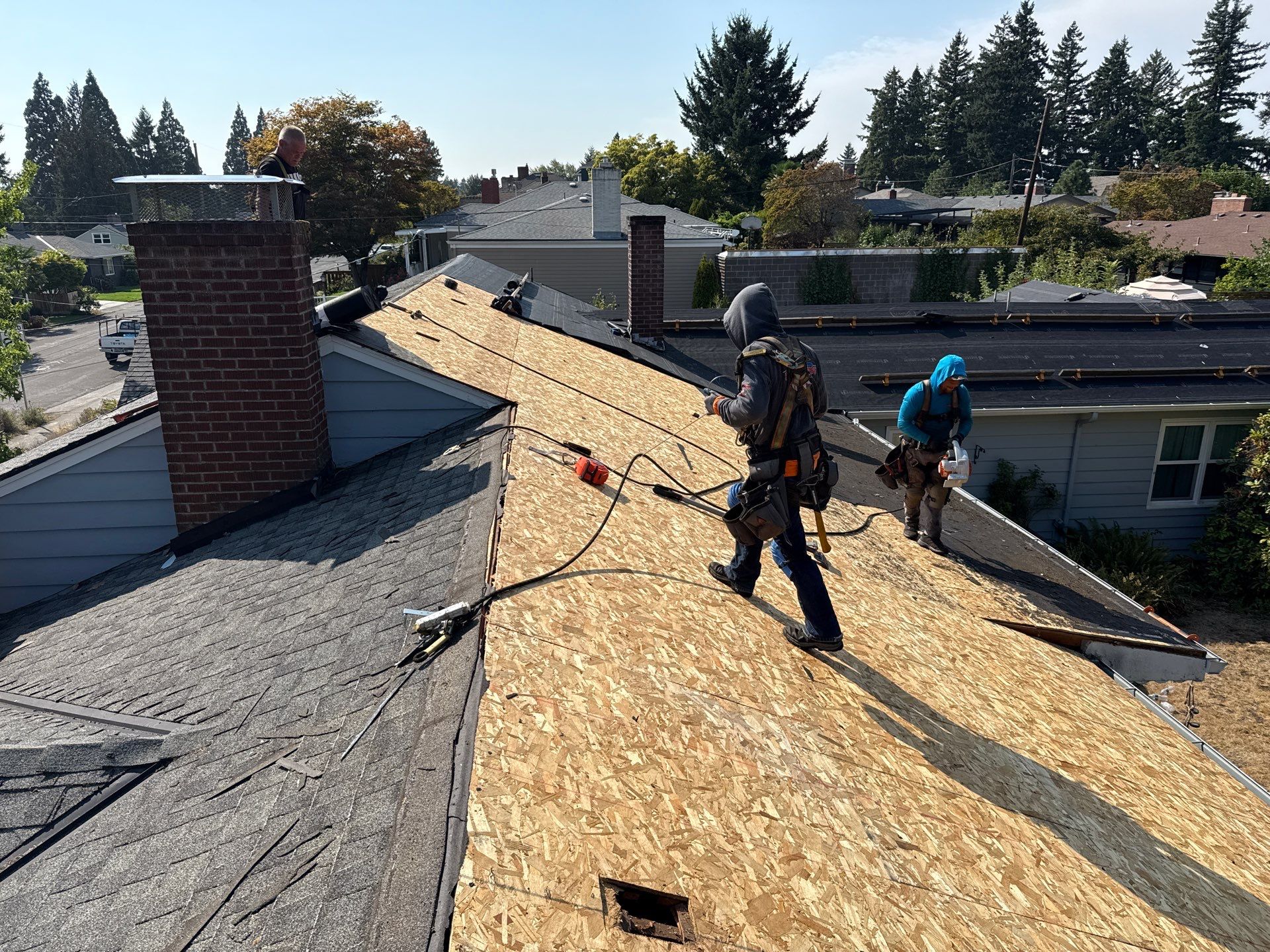 Project in Portland by Tom Leach Roofing