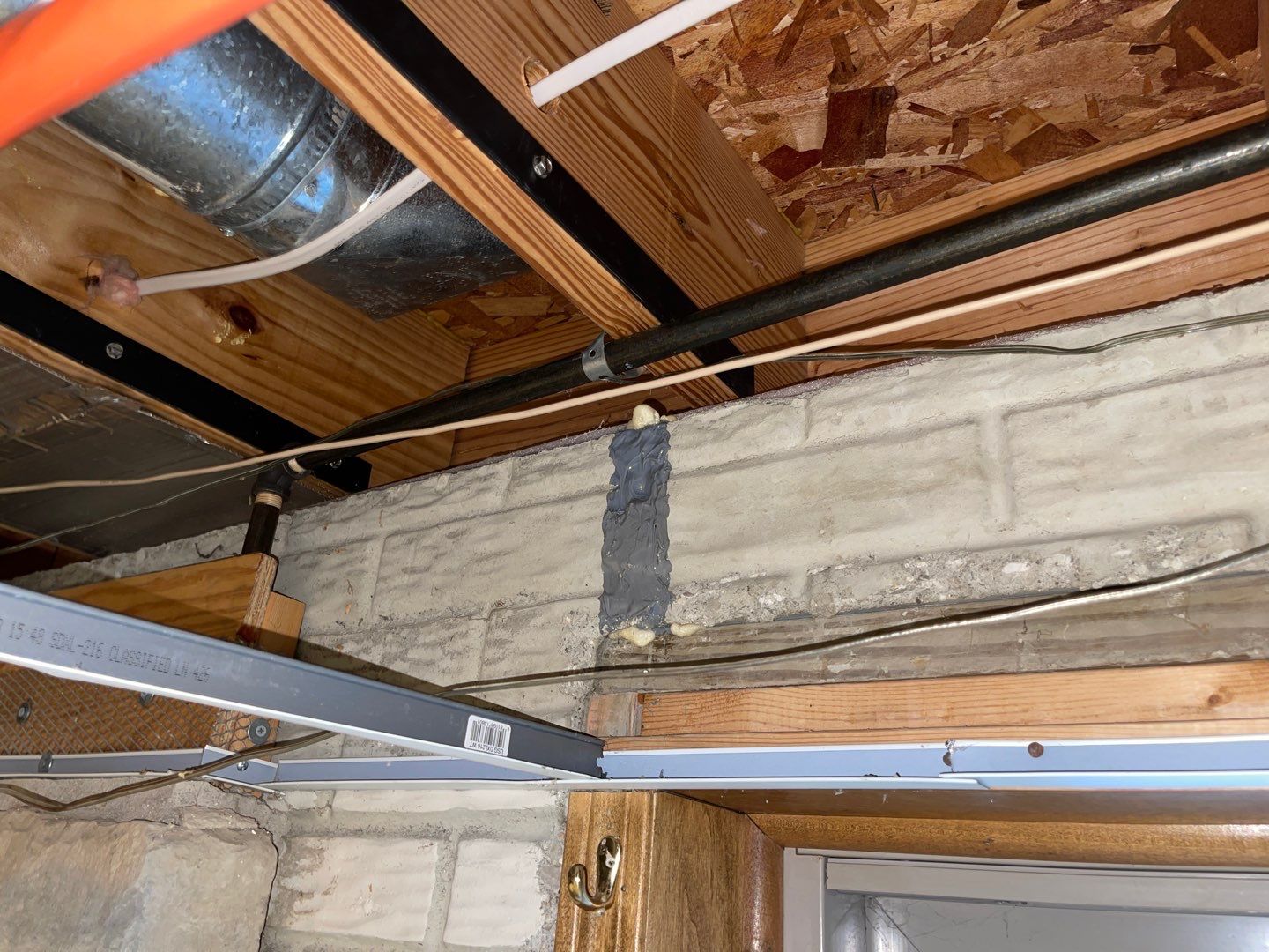 Structual Wood Reinforcement  using Structural Wood and Steel Reinforcements by Toledo Basement Repair 