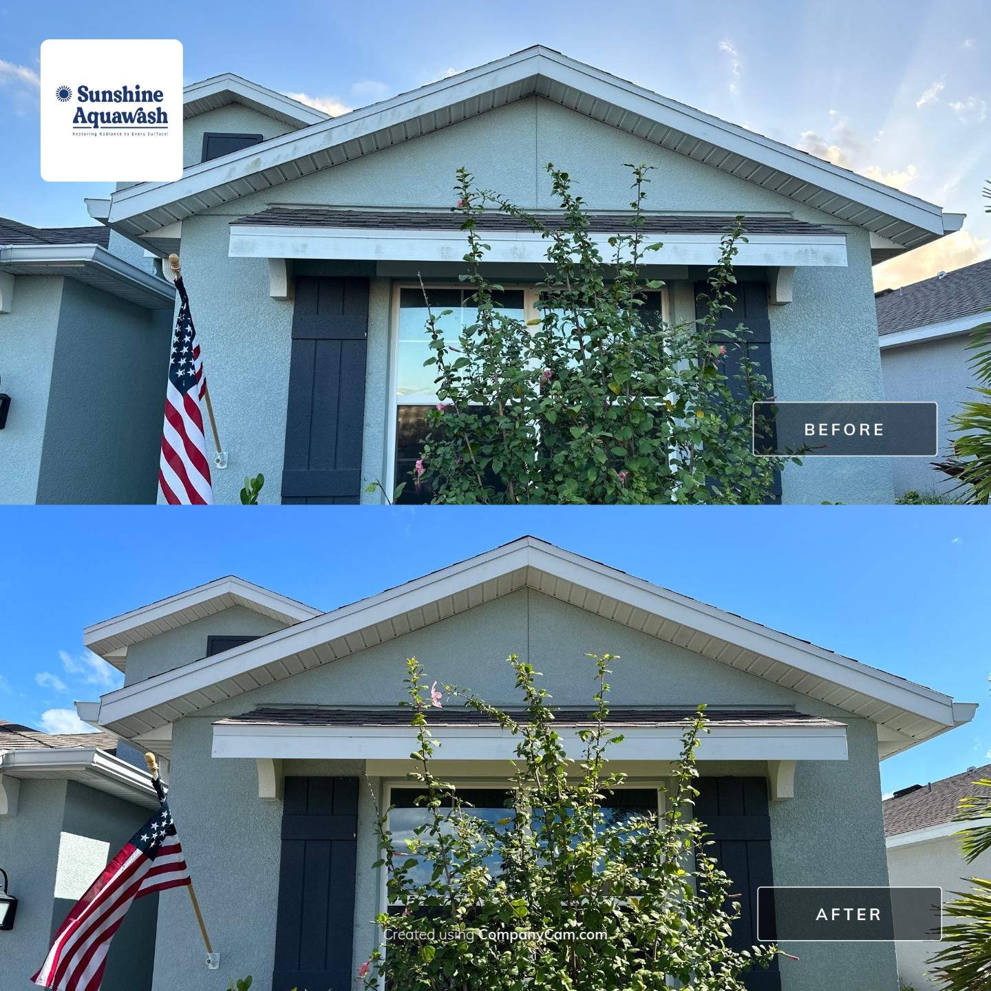 House Wash & Paver Driveway Cleaning in Trevesta Community, Palmetto, FL | Sunshine AquaWash by Sunshine AquaWash