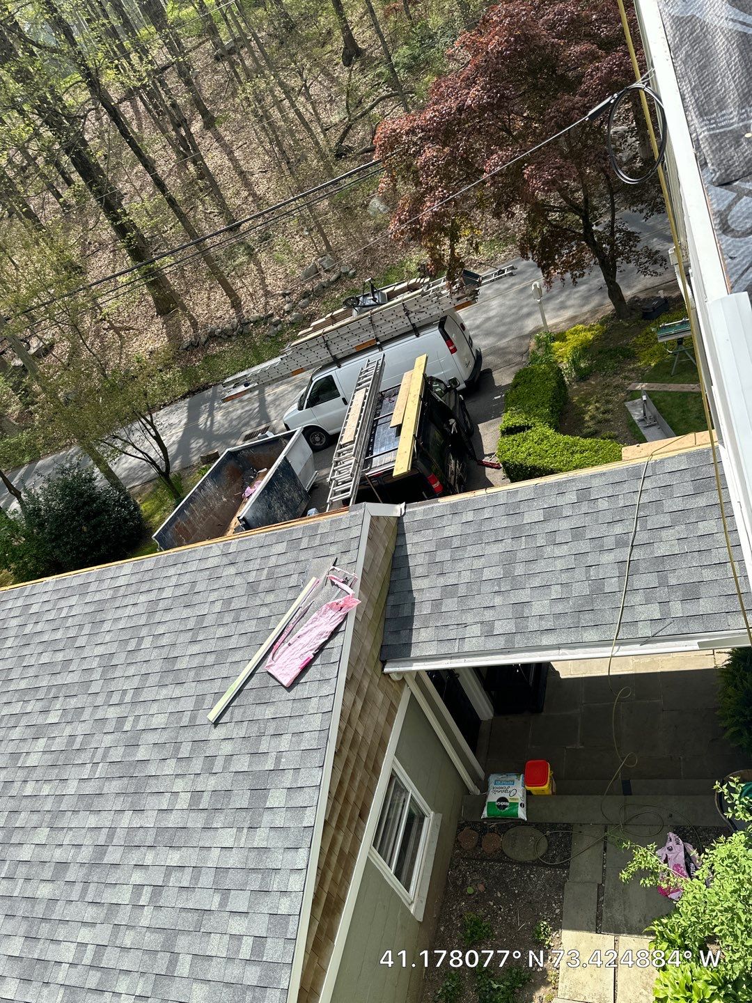 Residential Roofing Installation using Owens Corning TruDefinition Duration - Estate Gray by A Plus Exterior