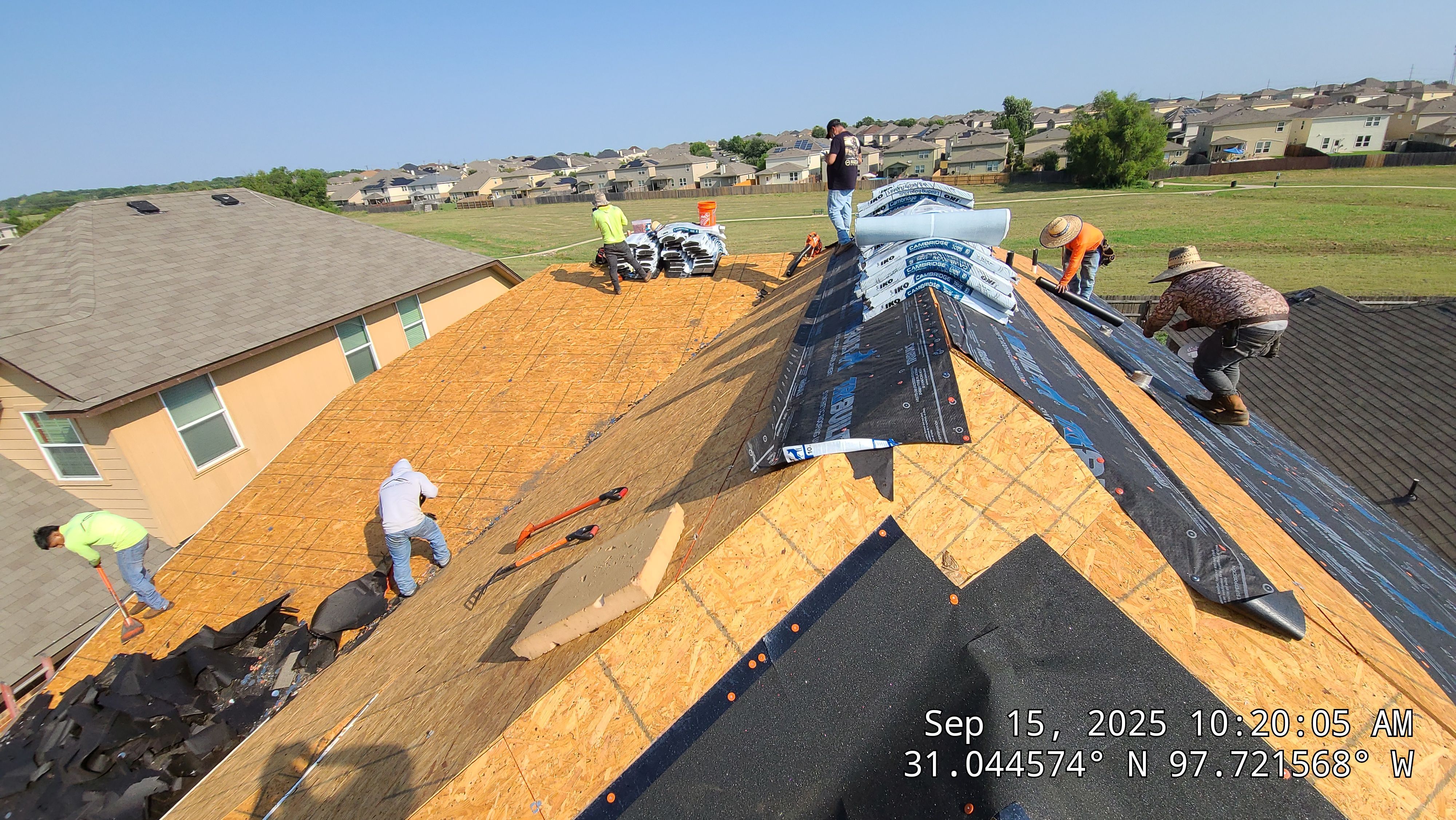 Complete Residential Roofing Replacement and Hail Damage Restoration in Killeen by Caliber Restoration LLC