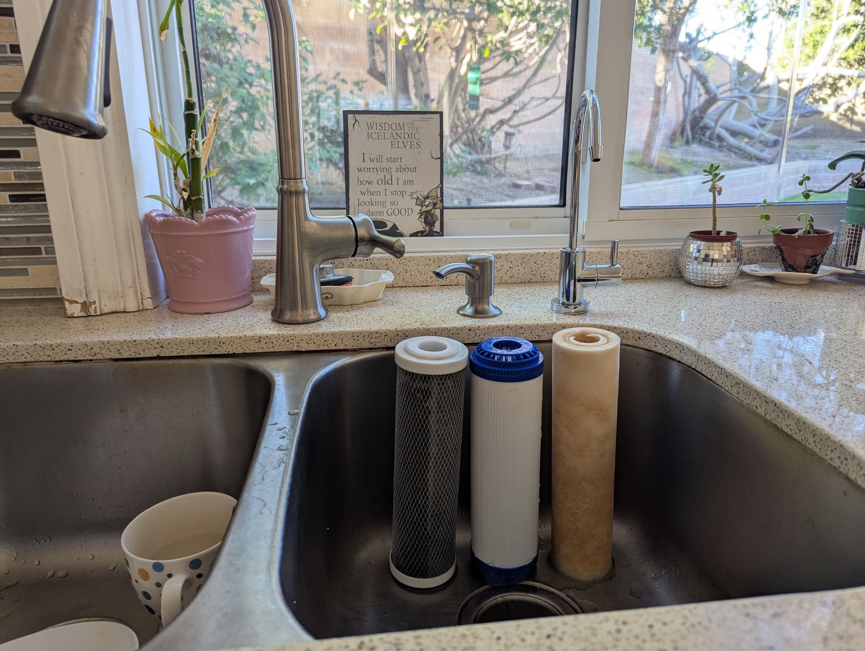 RO system Filter change by Professional Plumbing Inc 