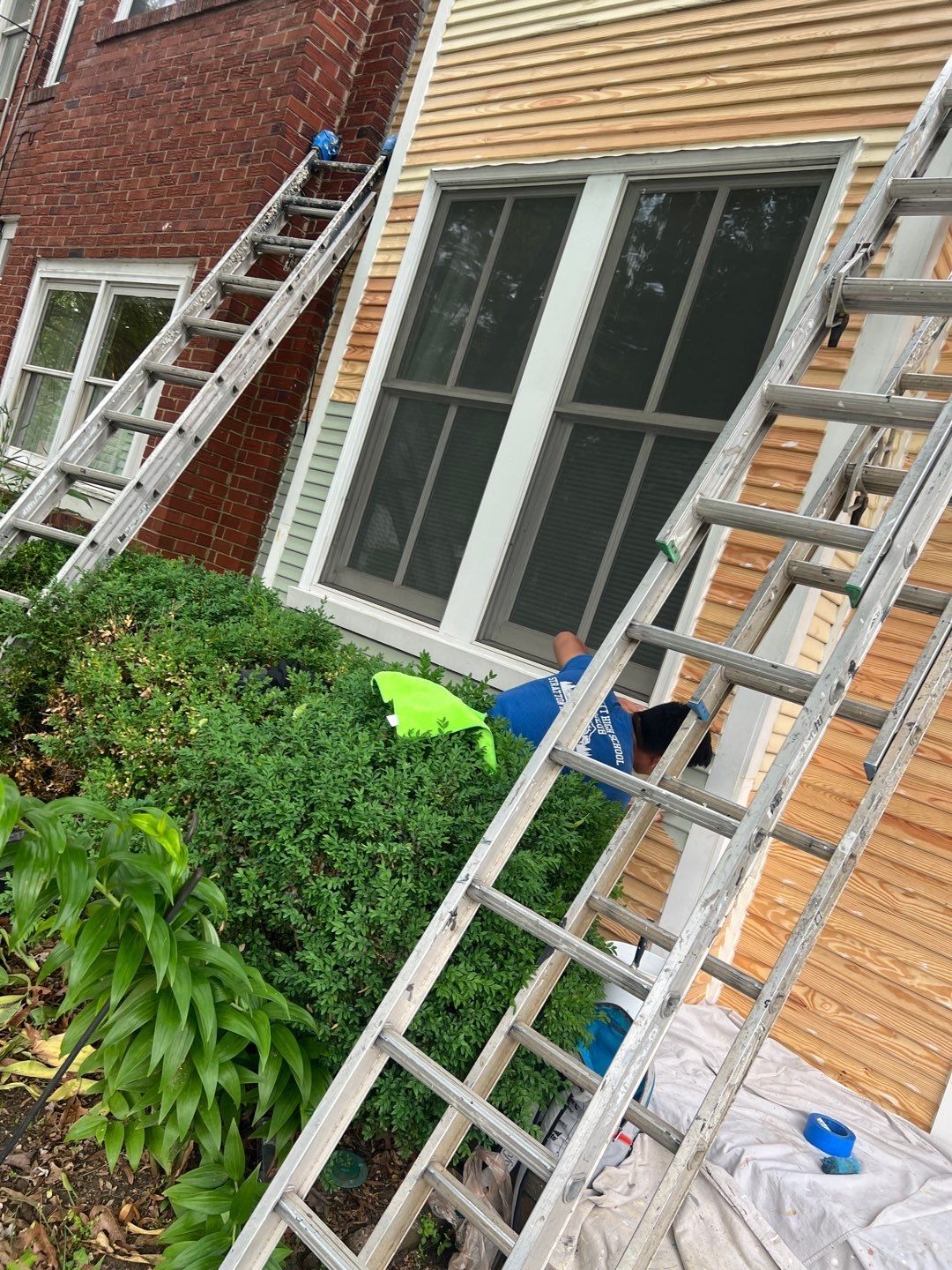 Alexandria: Siding Replacement with Solid Pine Wood Lap Siding by RM Banning, Inc.