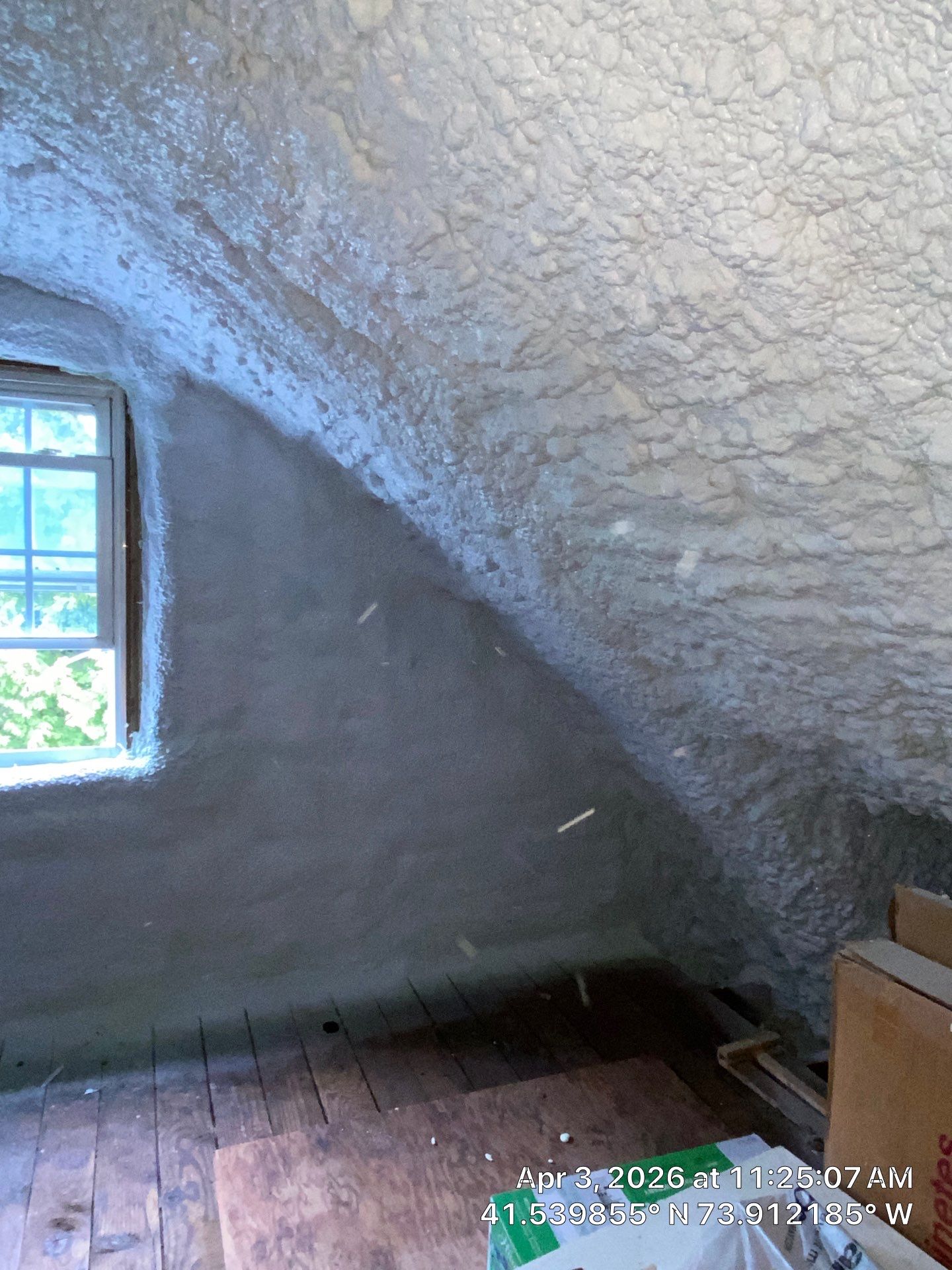 Attic and Rim joist insulation by NYS Foam & Energy