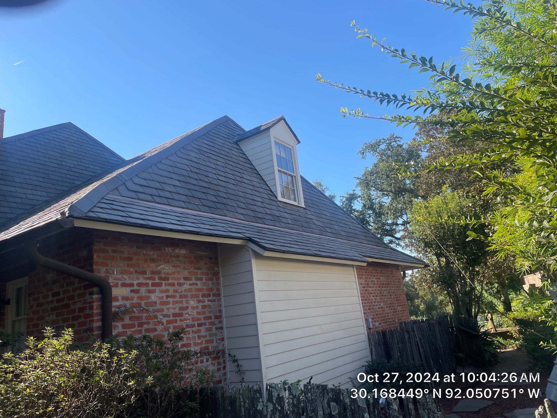 Slate Install on an A Hays Town Home by Ahm Construction LLC