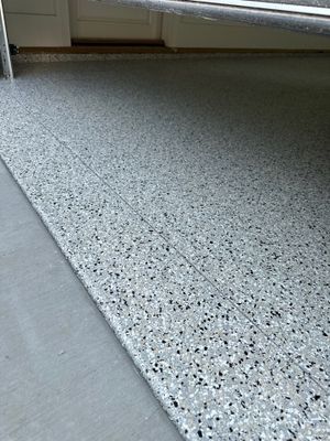 Garage Floor Coating using Cabin Fever