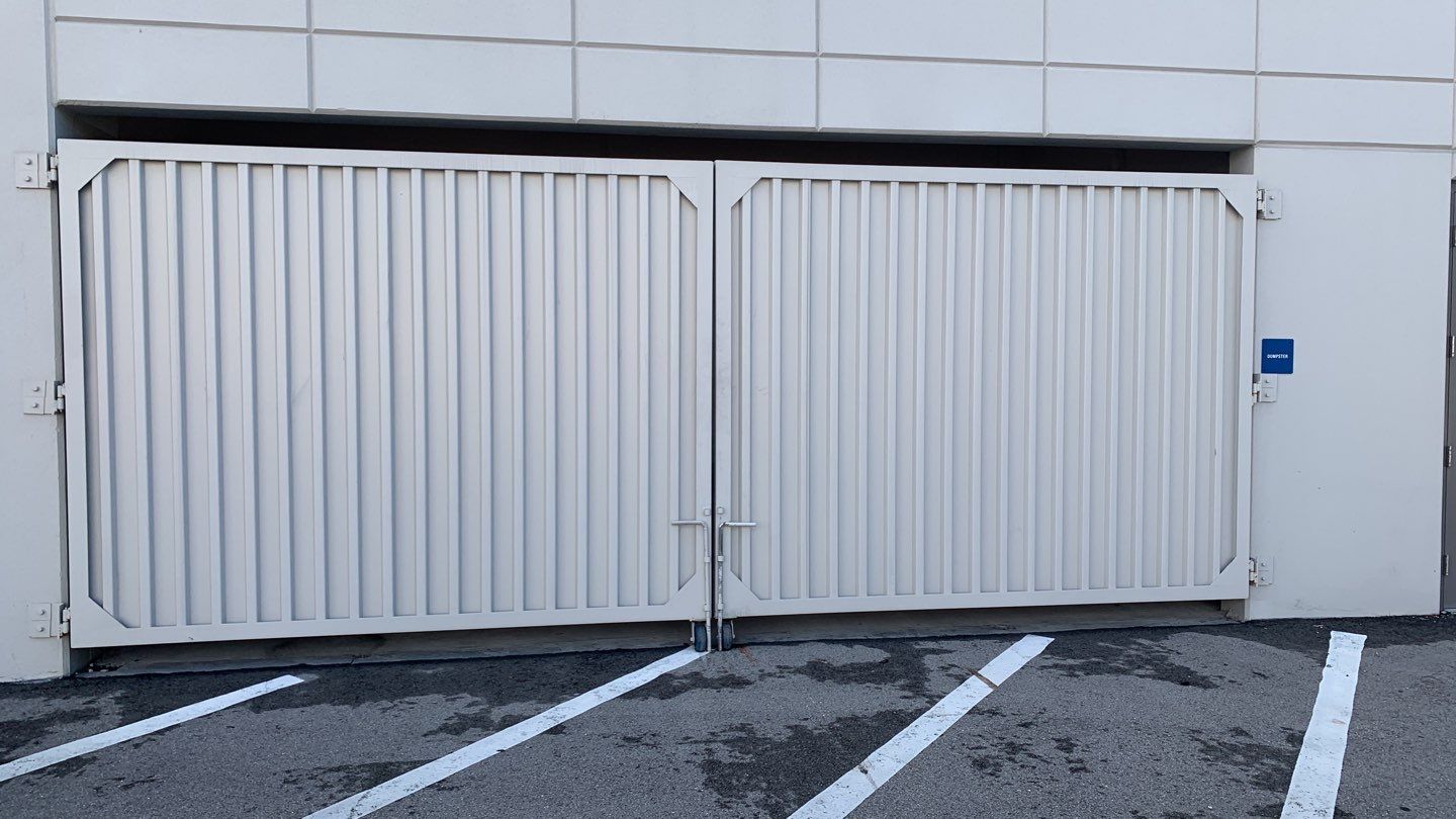 Dumpster Enclosure install in City of Bradenton by Asap fence and gates, LLC