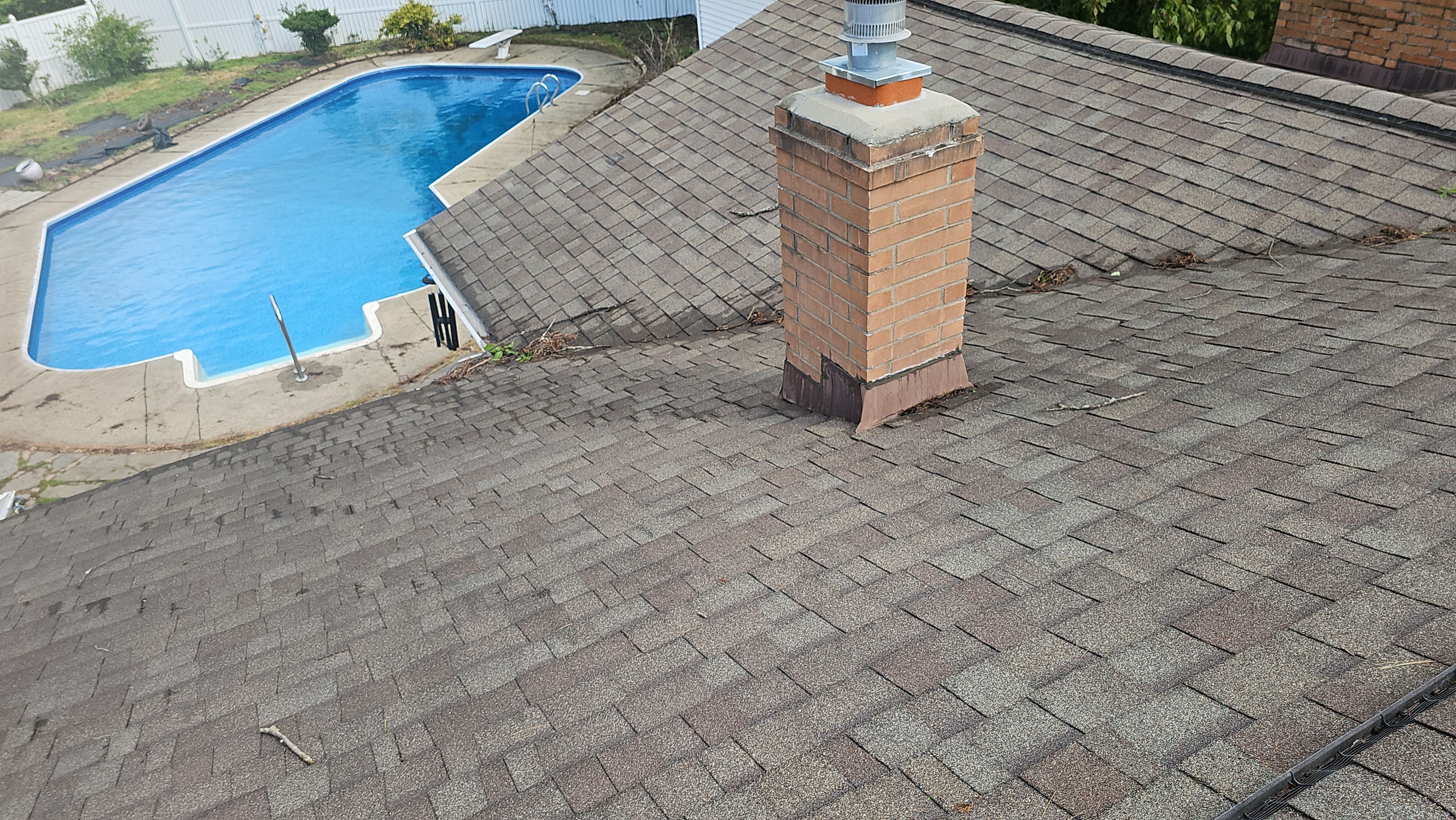 Atlas Pinnacle, Color, Coastal Granite, Drip Edge, Color, Black by Eagle Eye Roofing