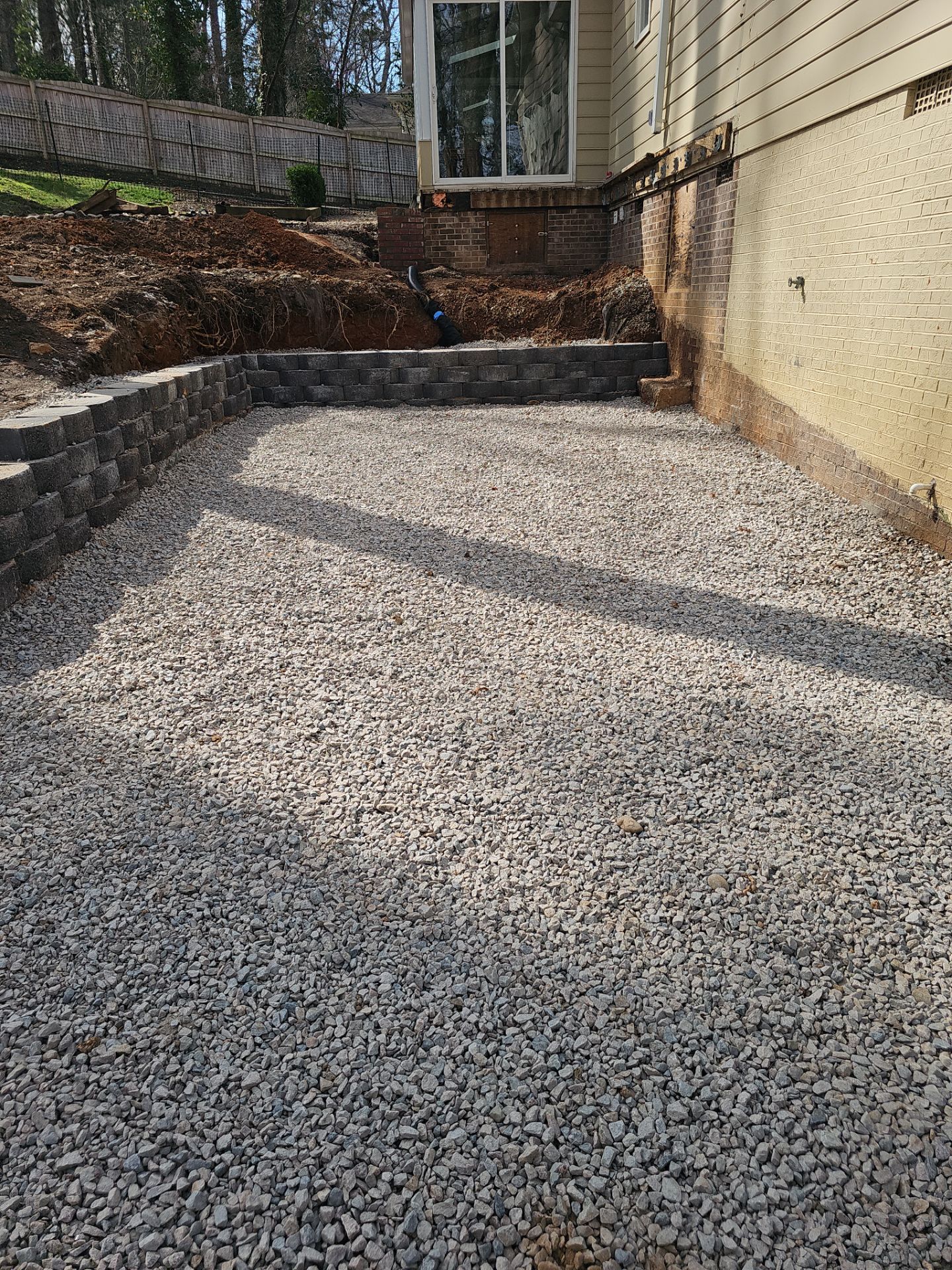 New Deck Construction & Site Improvements by Billy Weatherspoon Contractor