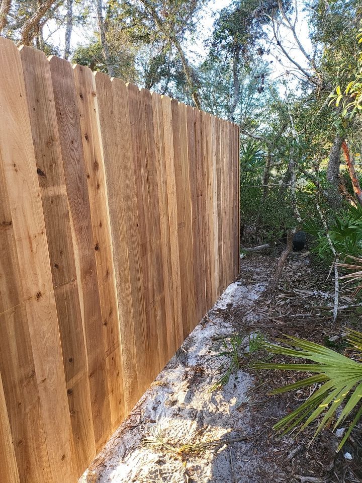 Cedar  by Hip Square Fence Inc.