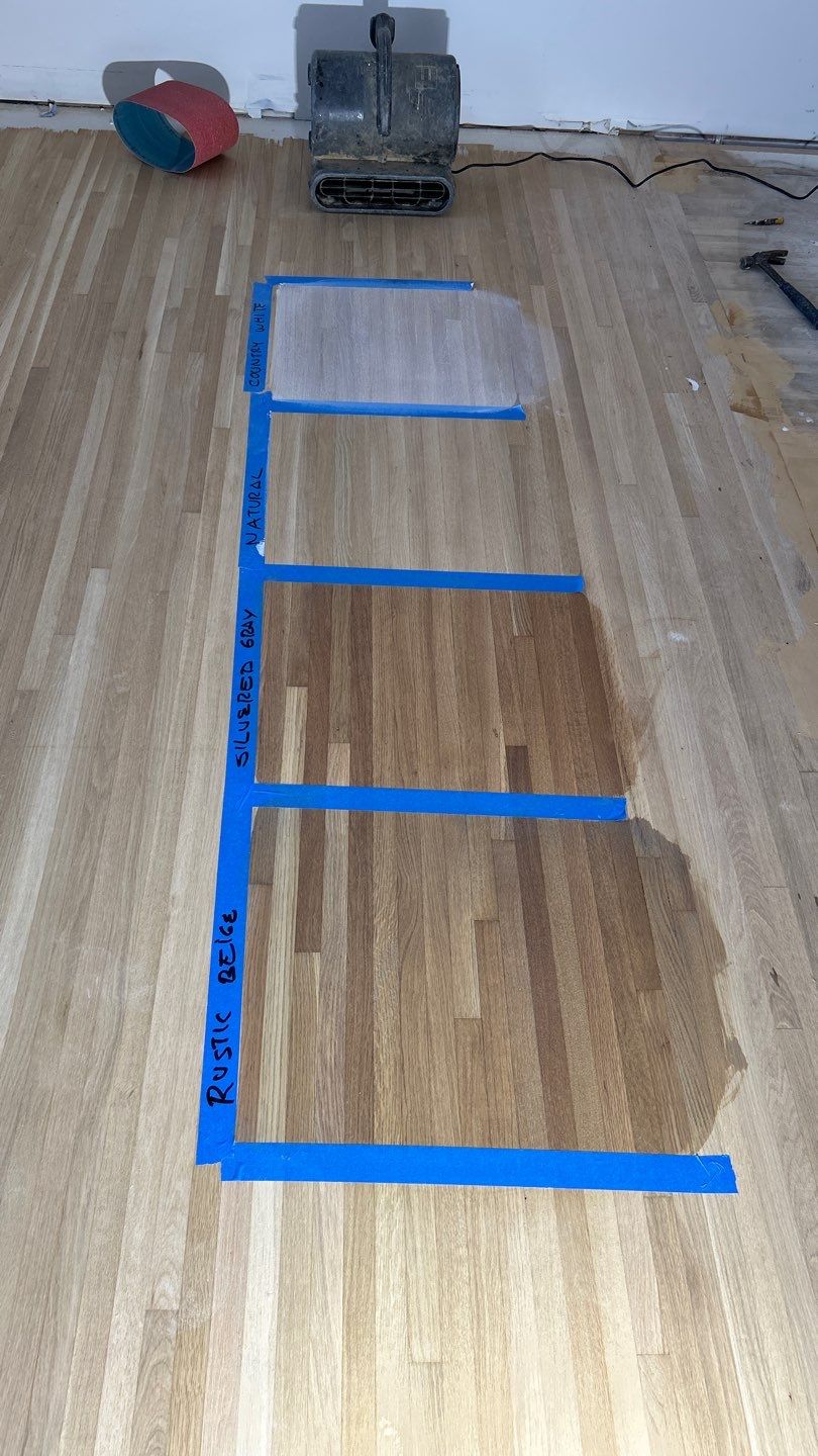 Repair and Refinish for hardwood floors  by Footprints Floors of Nashville