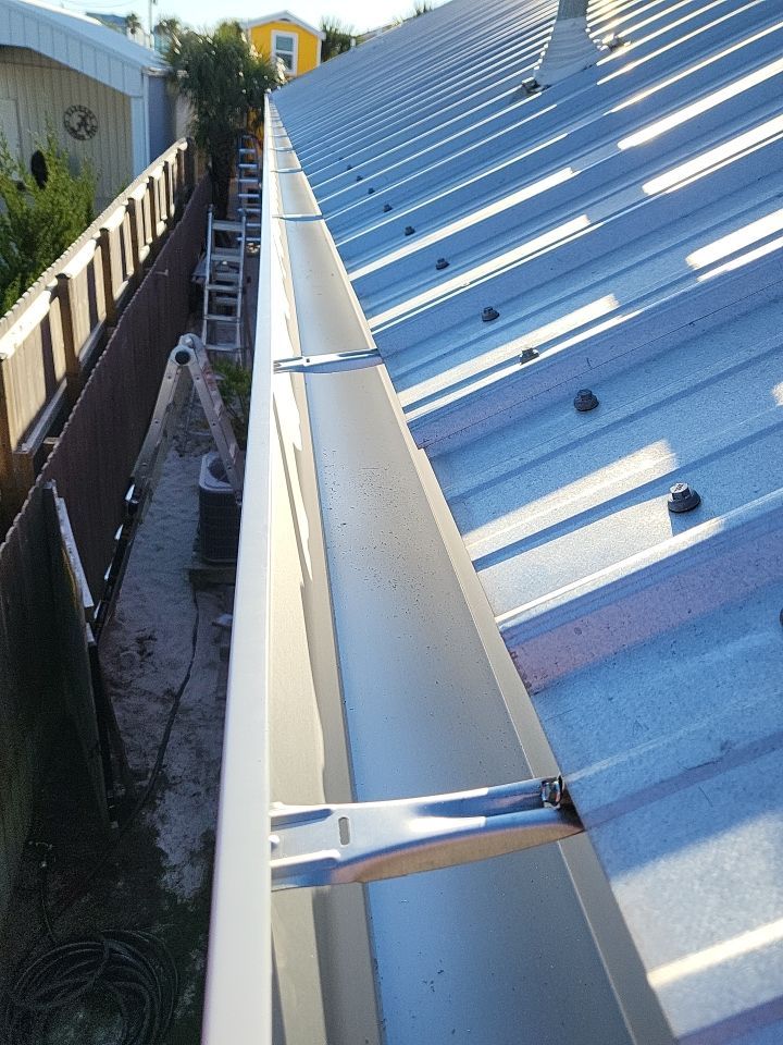 Gutter Installation using K-Style Gutters by Gutter Professors