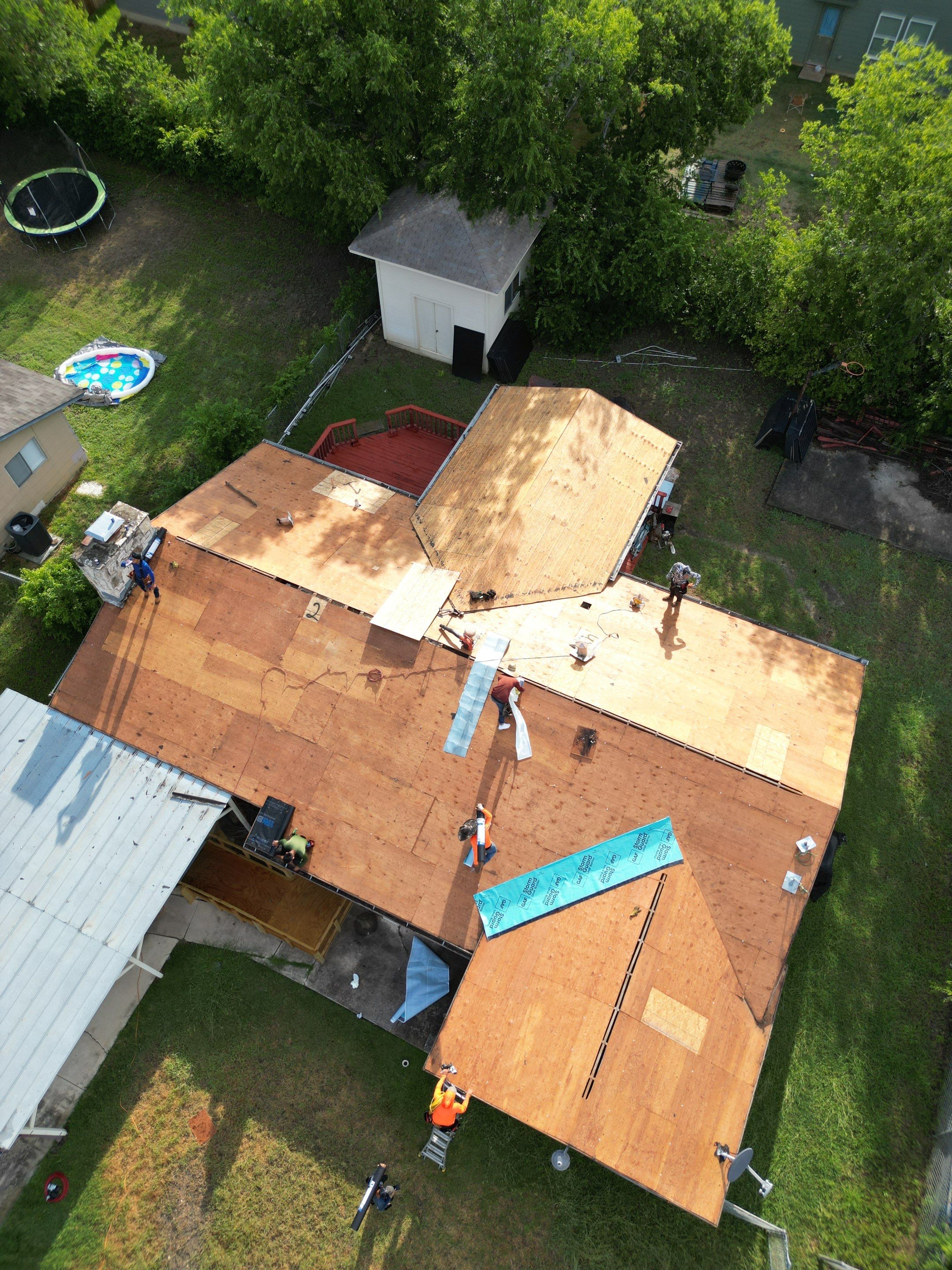 Project in San Antonio by Rhino Roofing and General Contracting, LLC