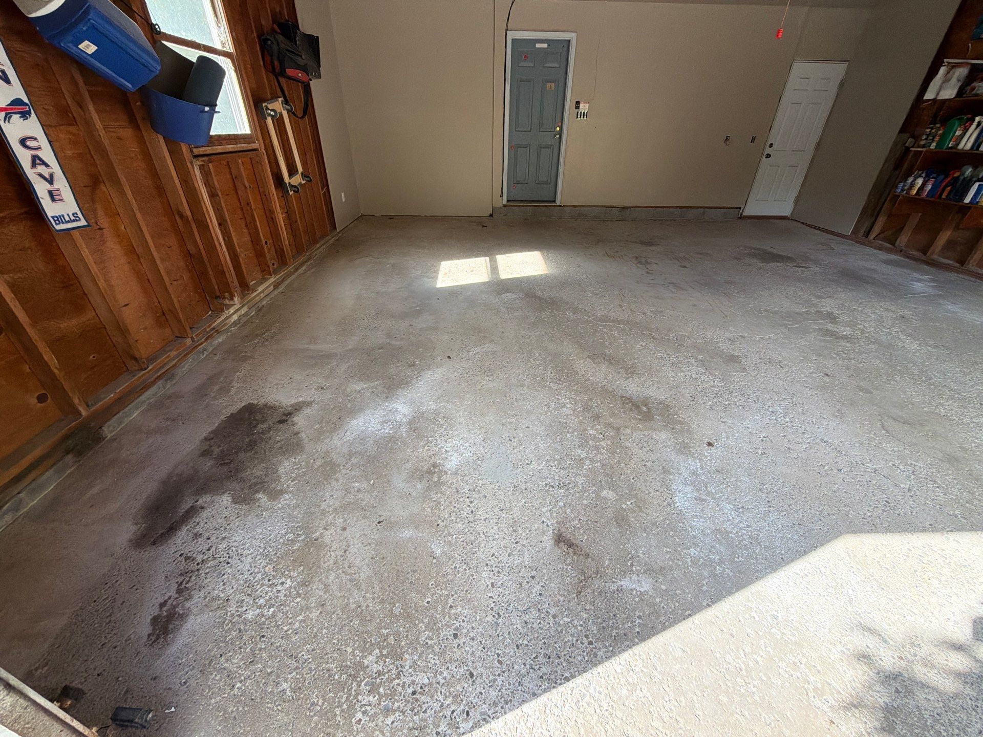 Vintage Shalestone Garage Coating by NG Masonry & Construction LLC