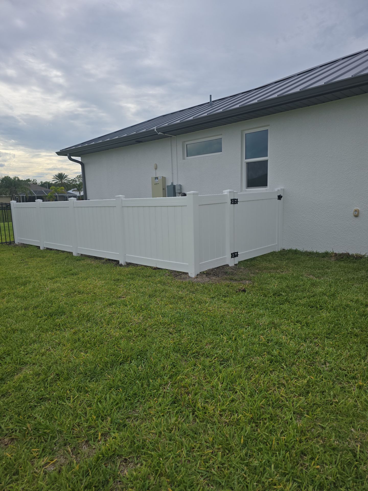 Aluminum Fence Install in Rotonda West by True Fence LLC