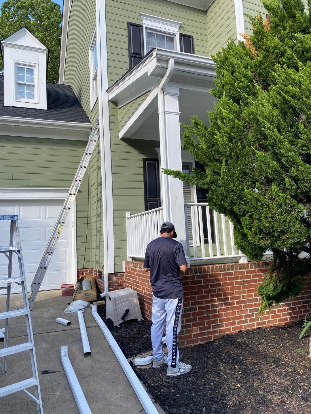 Roof replacement by hail damage by Just Brilliant Restoration JBR