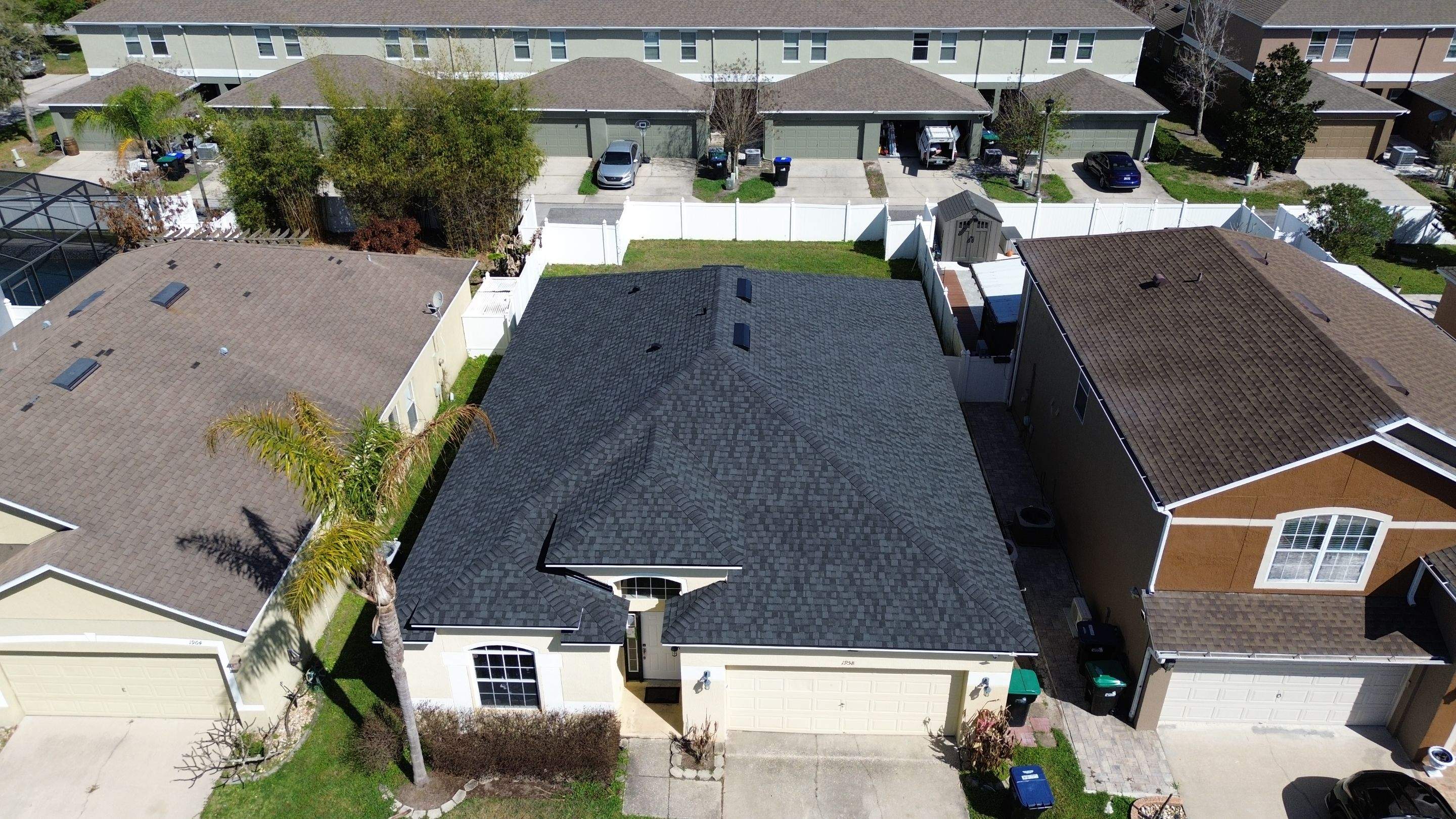 Shingle reroof in Kissiimmee FL by Gold Key Roofing