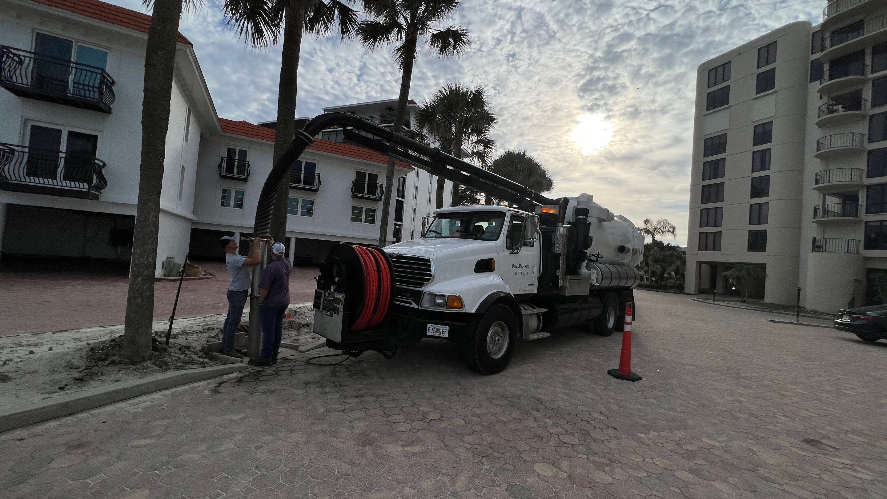 Condo Storm Water System Maintenance by APS Power & Water