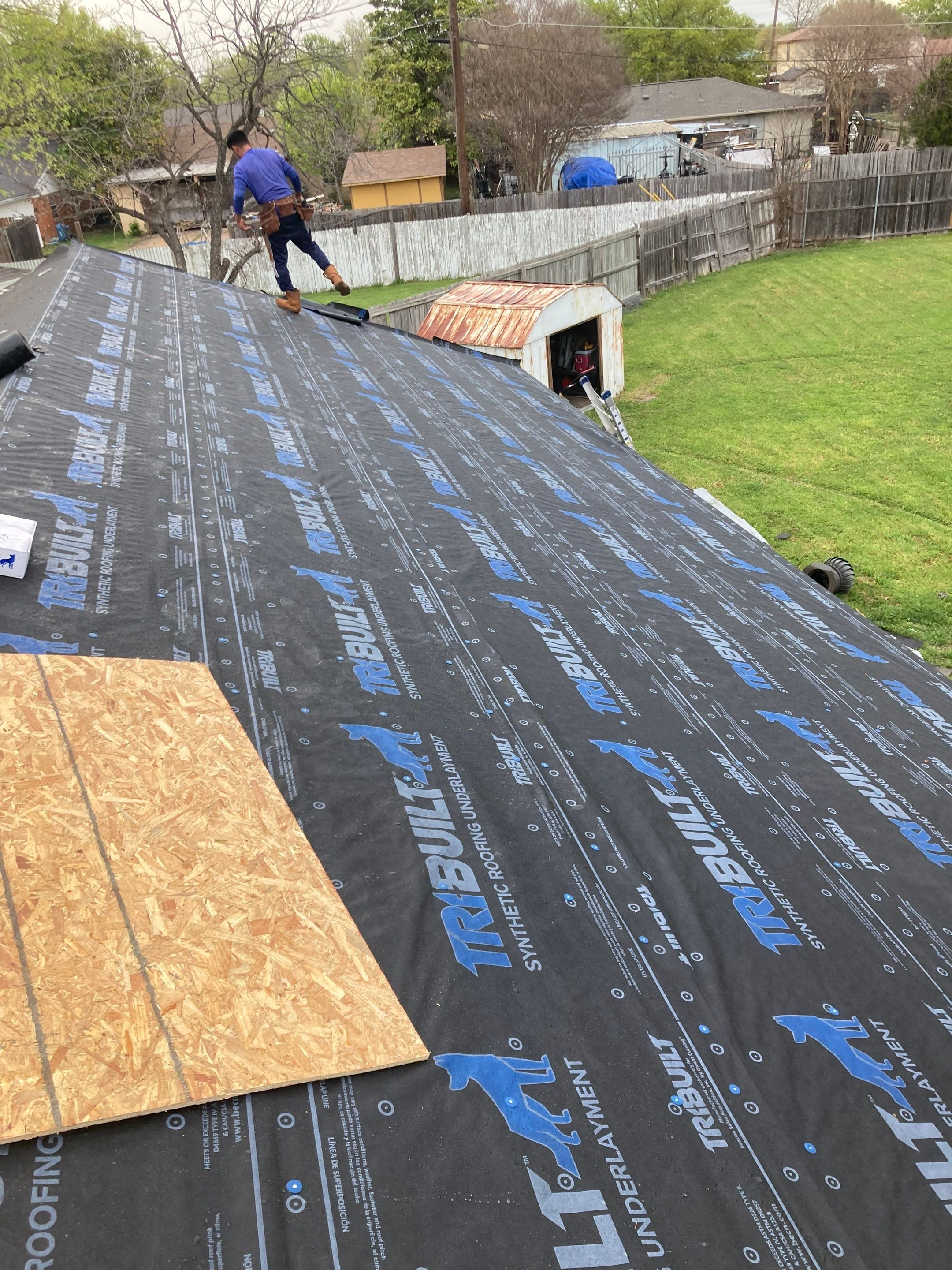 Project in Garland by Rhino Roofing and General Contracting, LLC