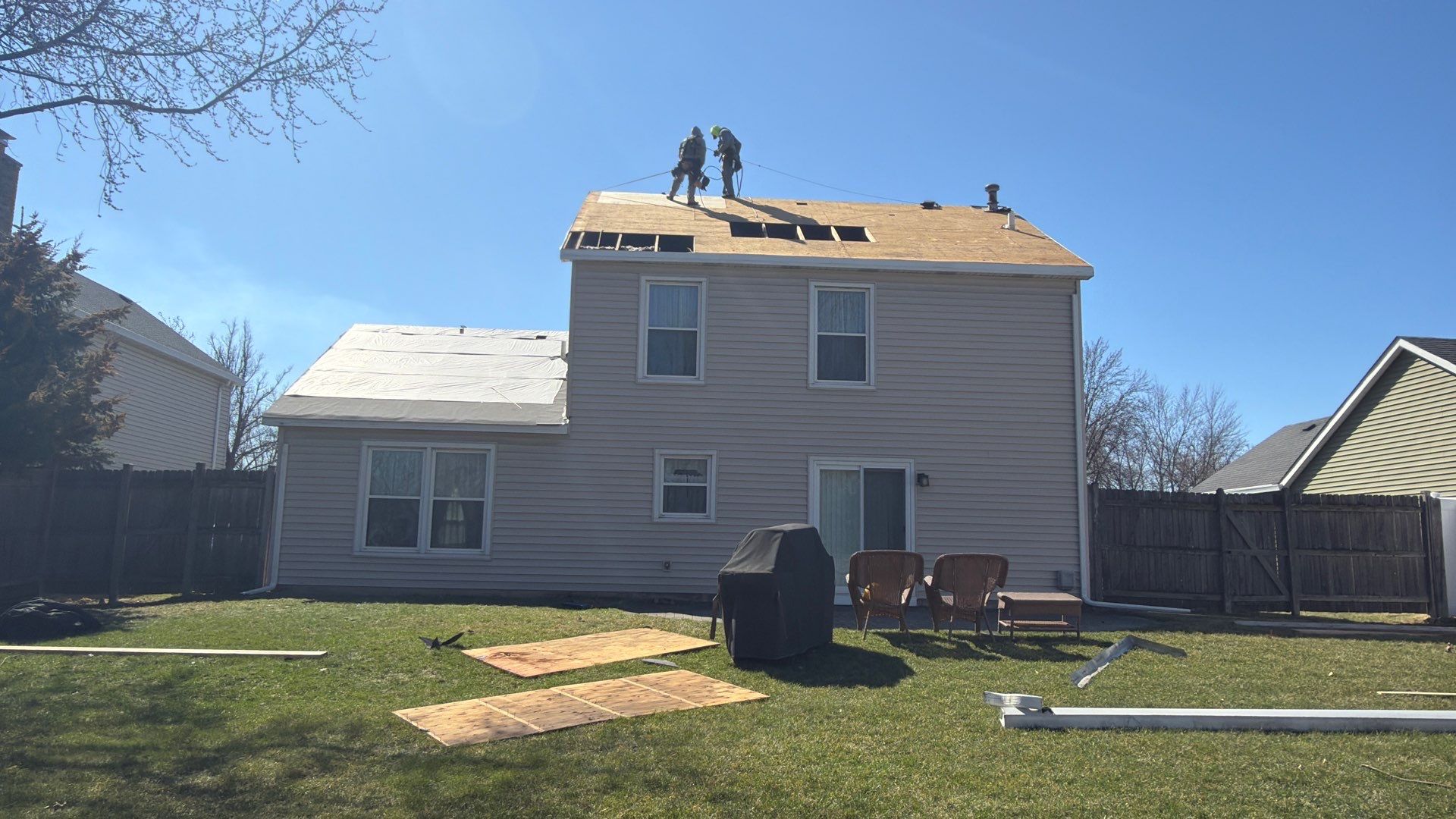 Roof Replacement- Pewter Gray by Pro Home Services Inc