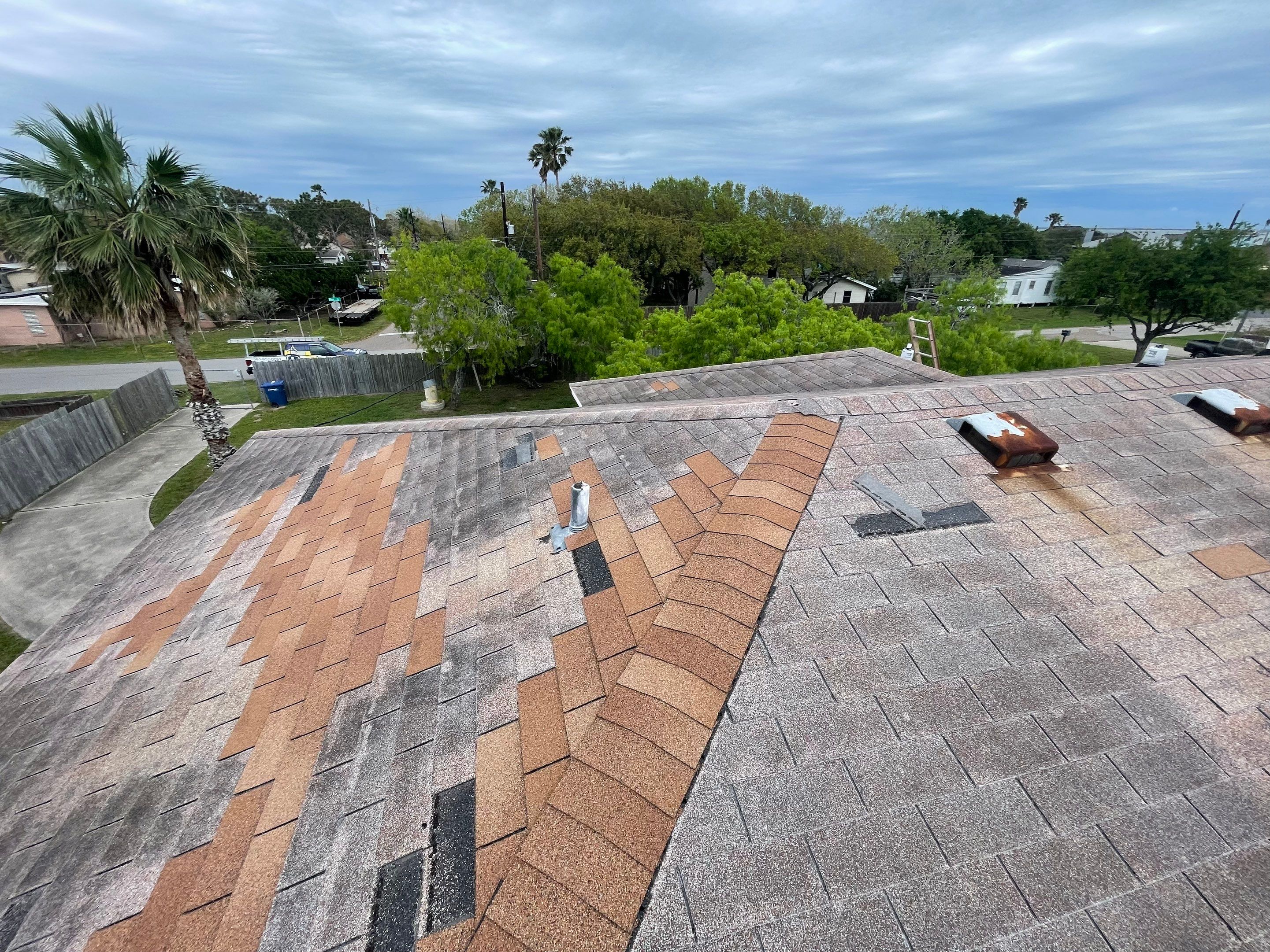 Residential Roofing Installation using IKO Cambridge Dual Gray by Lighthouse Roofing