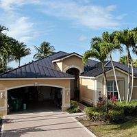 24ga 1.5" Mechanical Seam Dark Bronze  by Total Roofing System The Metal Roof Experts