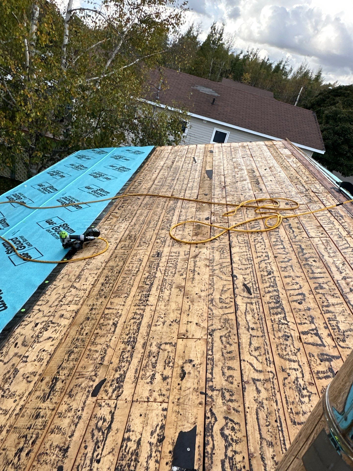 Residential Roofing Installation using Wakefield Bridge Steel Shingle by Ideal Steel by Artisan Roofing & Home Improvements Inc.