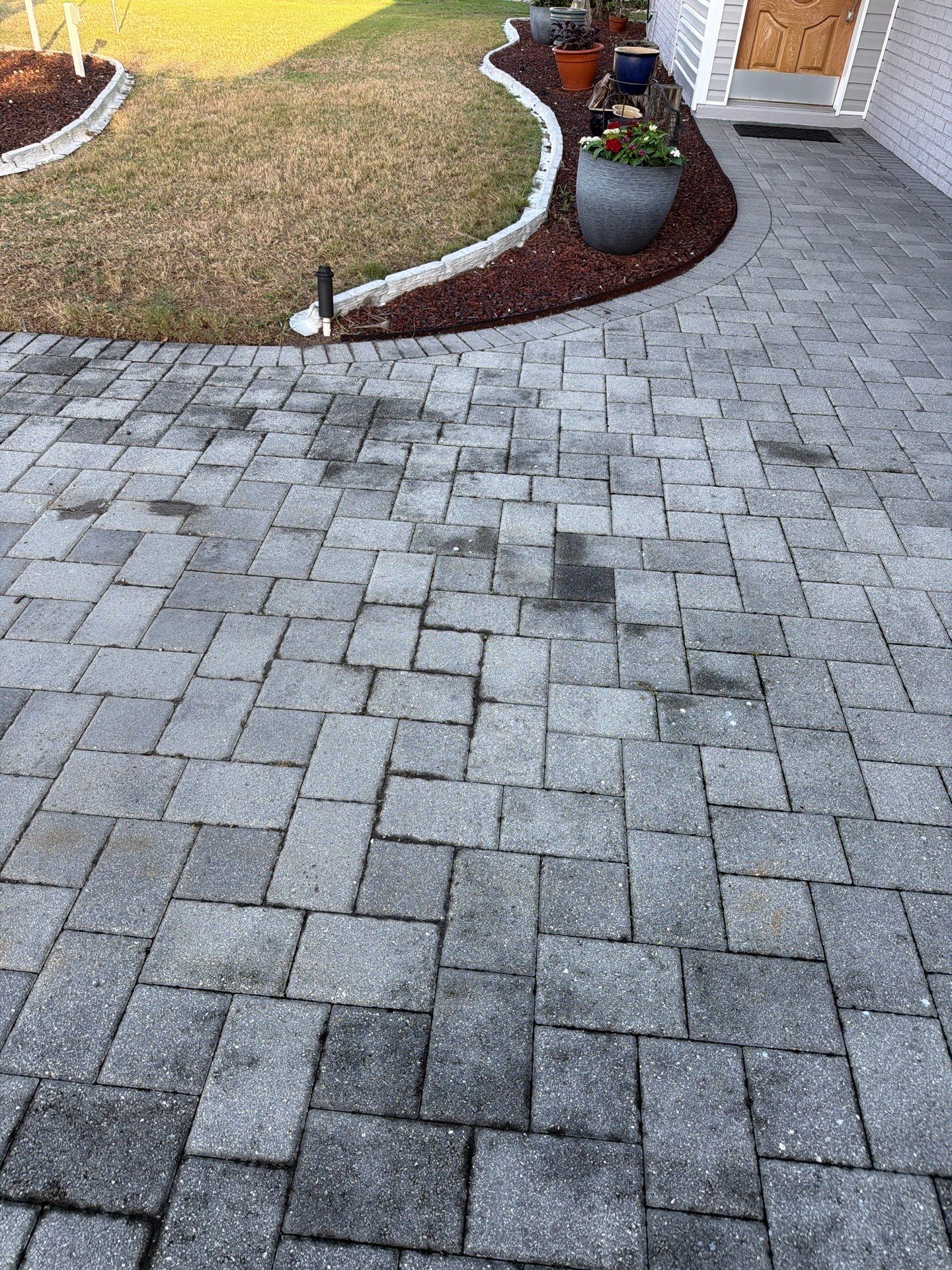 Paver Sealing and Restoration for Sun City Center Driveway by Supreme Paver Experts