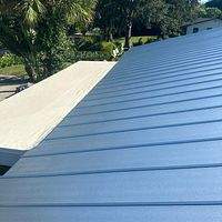24ga 1" Nail-Strip Mill Finish by Total Roofing System The Metal Roof Experts