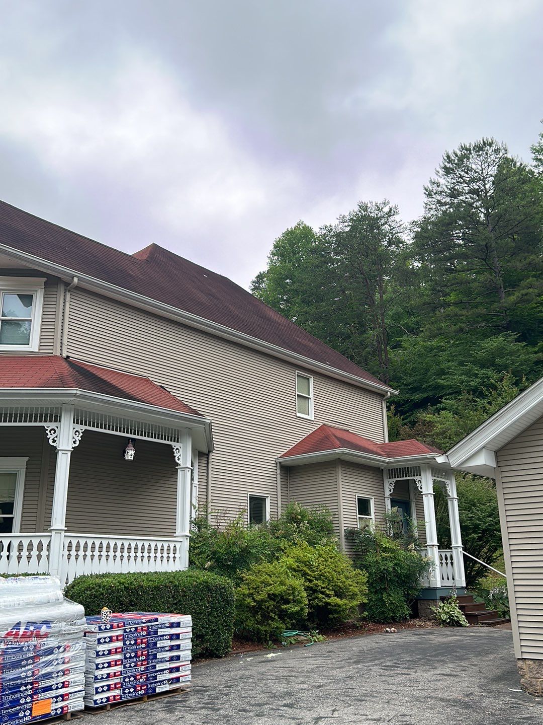 Residential Roofing Installation using Performance Shingles by Mr. Roofer