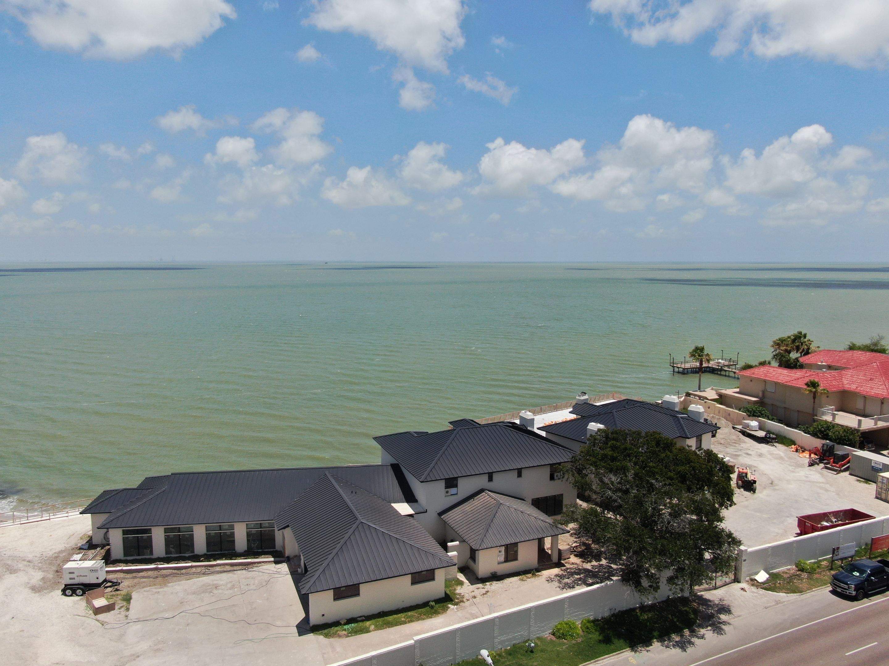 Megalodon Metal Roof on Corpus Bay by Bayfront Roofing and Construction
