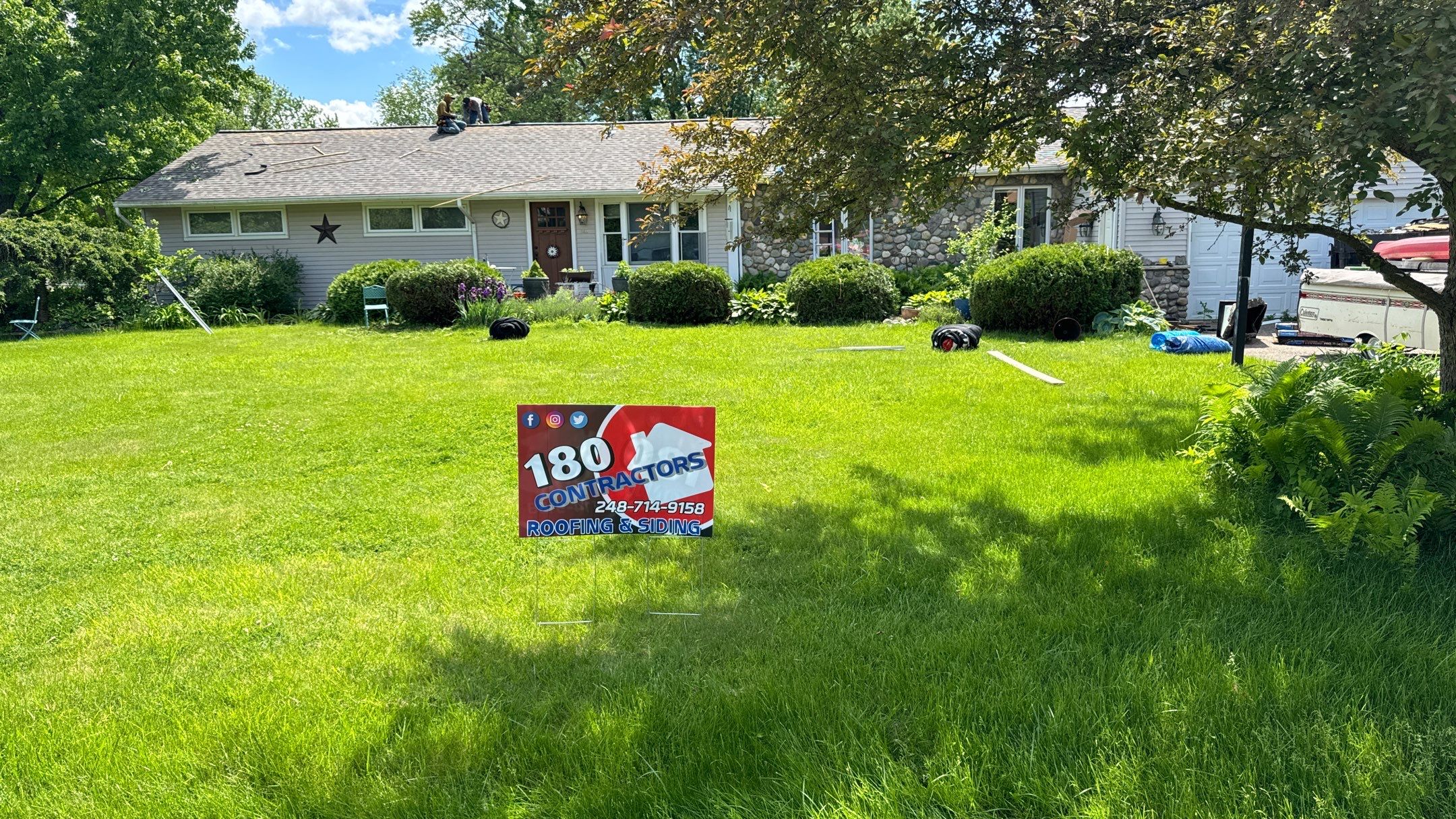 Roof Replacement using CertainTeed Landmark Pro by 180 Contractors