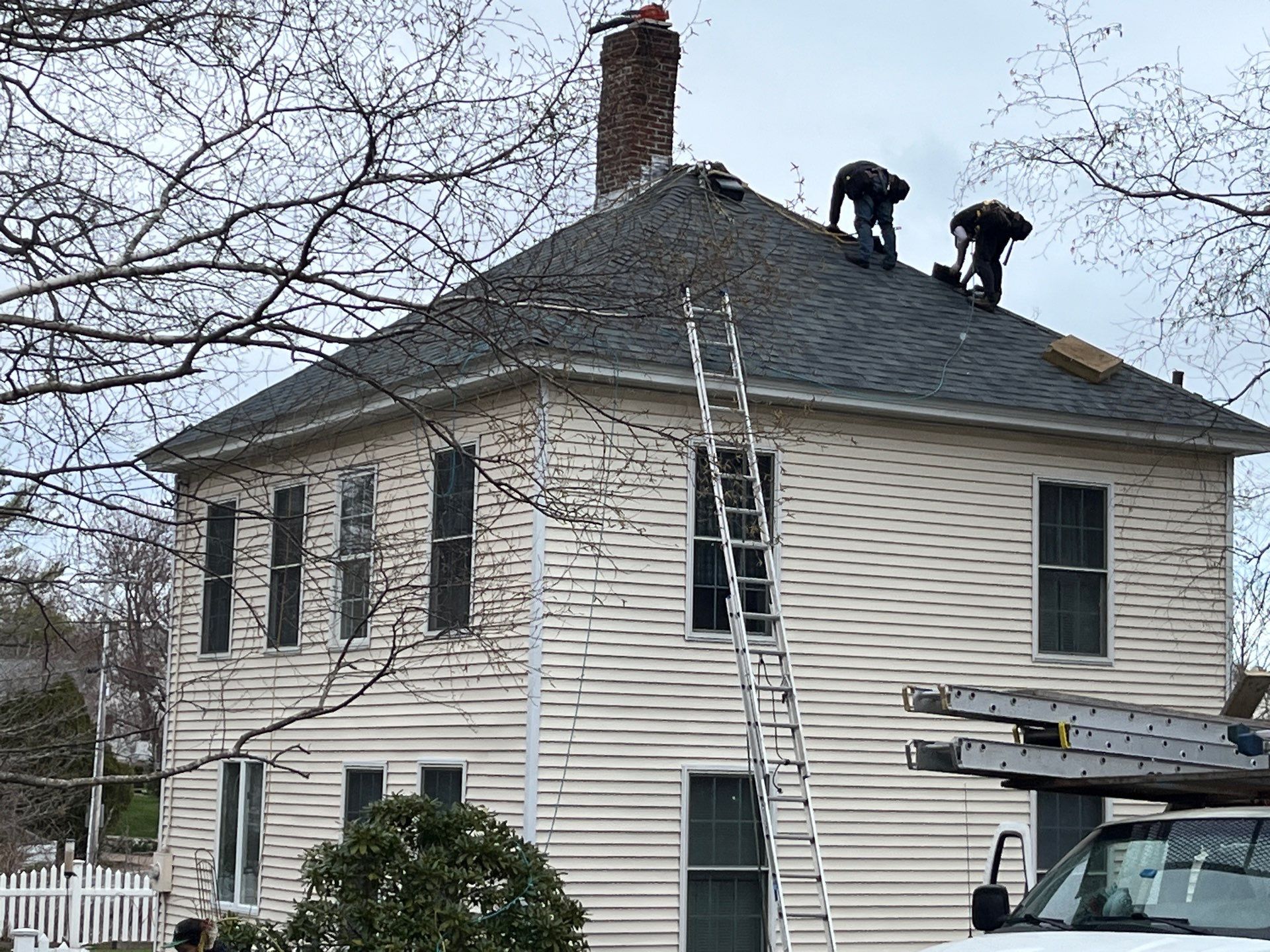 Everlast Siding, and New Asphalt Roofing in New Castle, NH by Tall pine roofing