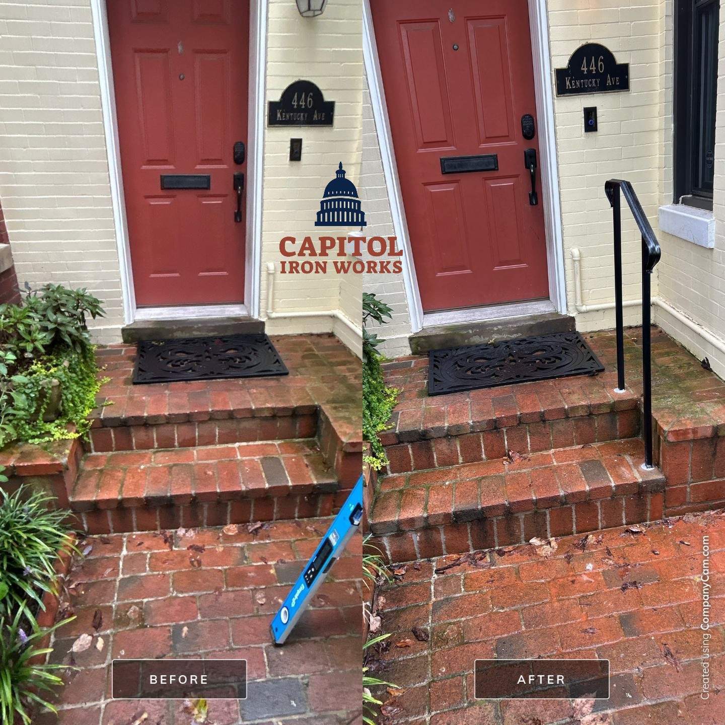 Traditional Wrought Iron Railings – Washington, DC by Capitol Iron Works