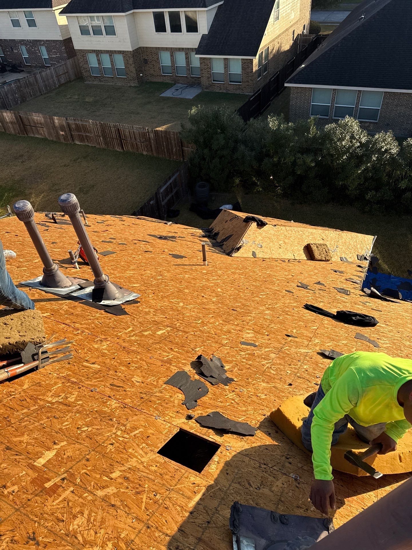 Residential Roof Replacement using GAF HDZ - Charcoal shingles by Elite Roofing LLC