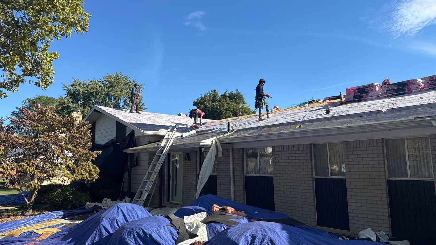 Roof Replacement using Owens Corning Williamsburg Grey by 180 Contractors