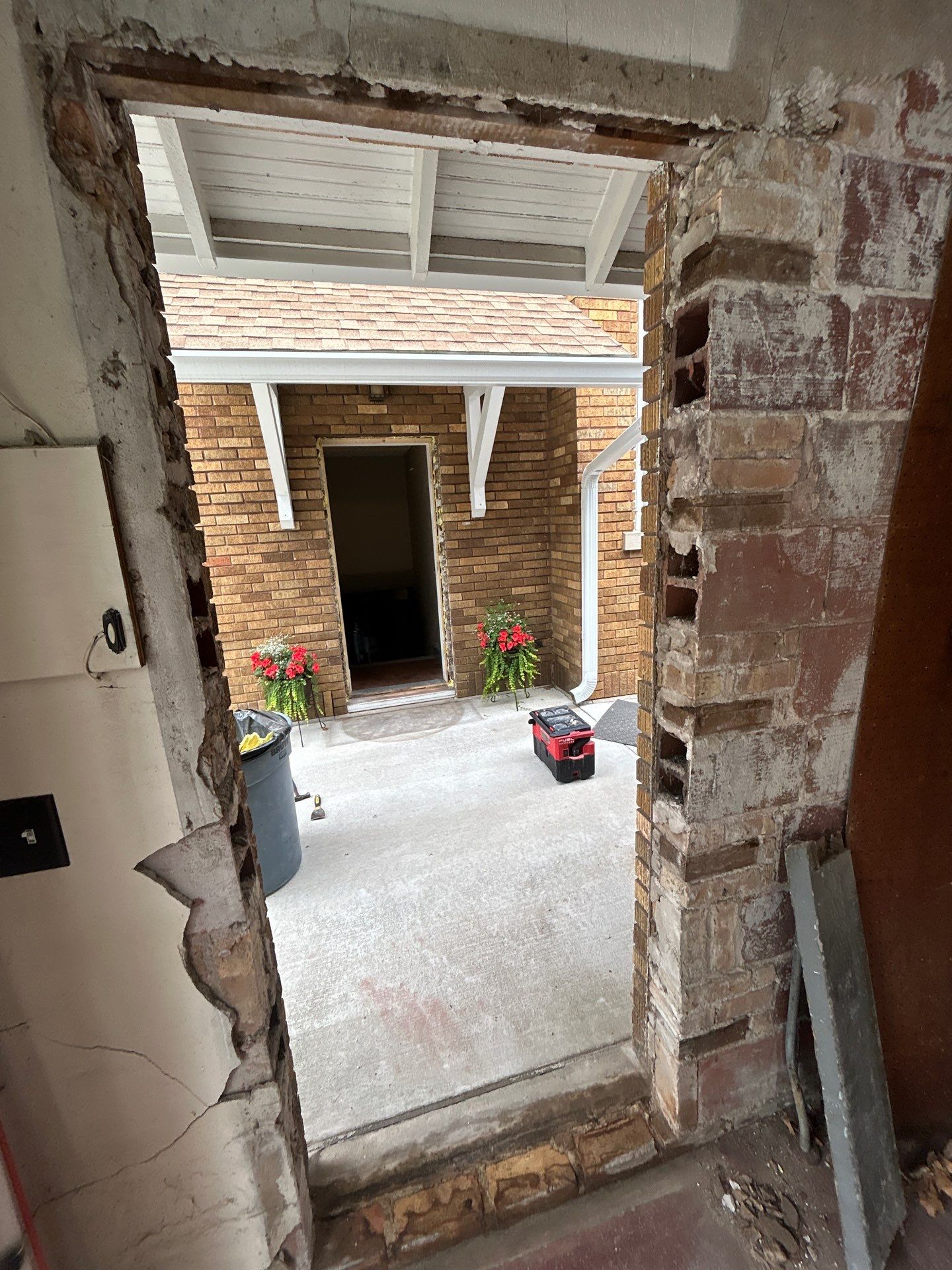 Replacing an Entry Door with a Pella Door by United Windows and Siding LLC