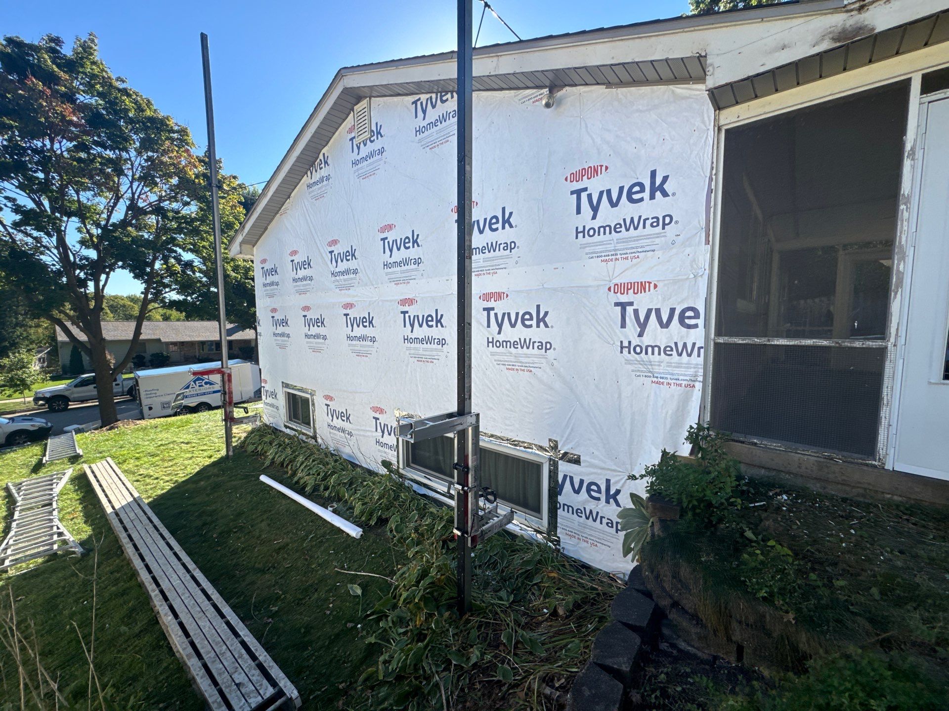 S.K.: Roofing and siding by AFC Exteriors