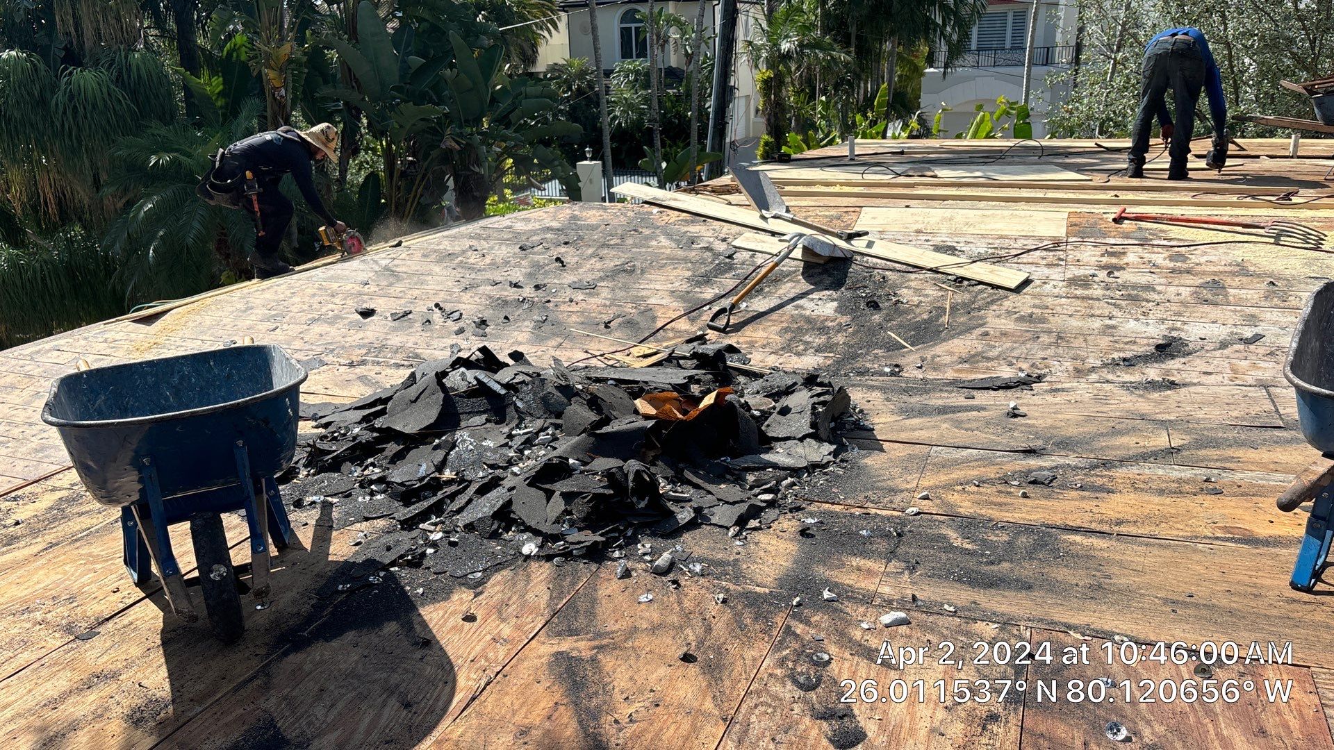 Residential Roof Replacement Using Crown Windsor Tiles by Earl W. Johnston Roofing 