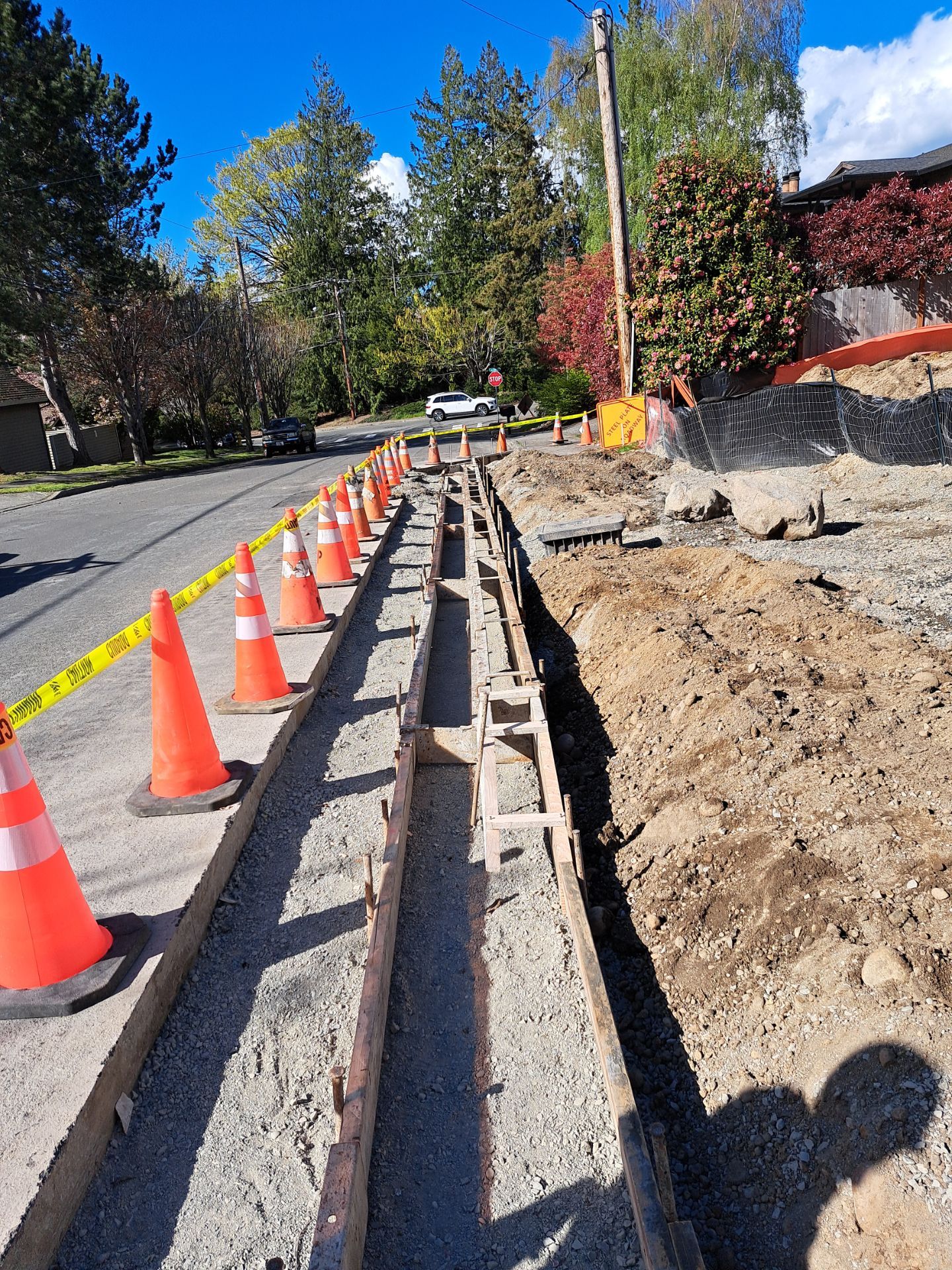 Thomas Custom Homes Development  by Jireh Asphalt & Concrete Inc 