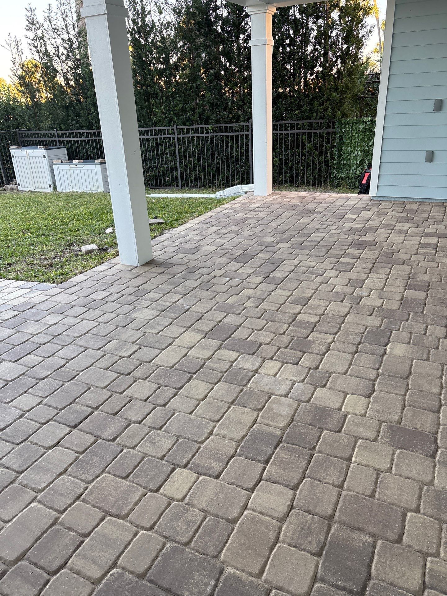 Pavers using Concrete Sealant and PolySand by DuraSeal