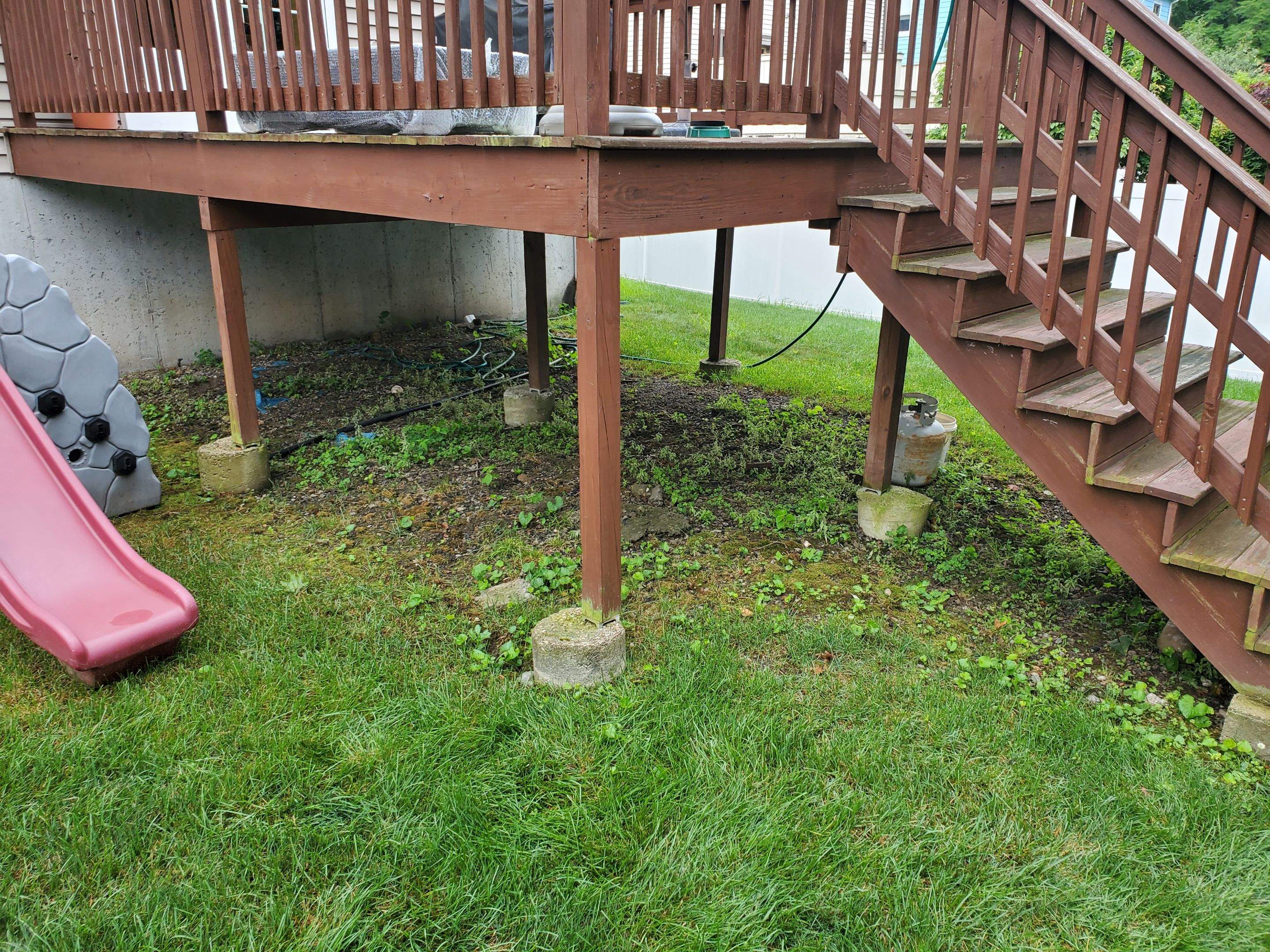 Deck Construction using Trex Decking by UBrothers Construction