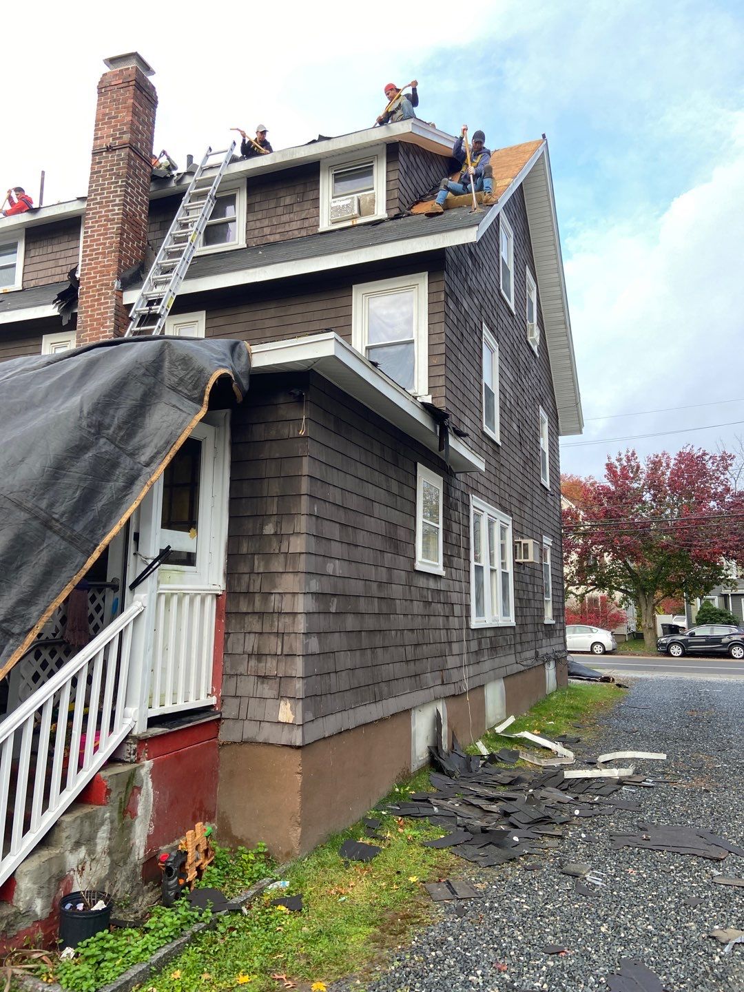 Residential Roofing Installation using GAF Timberline HDZ by Sensible Home Solutions