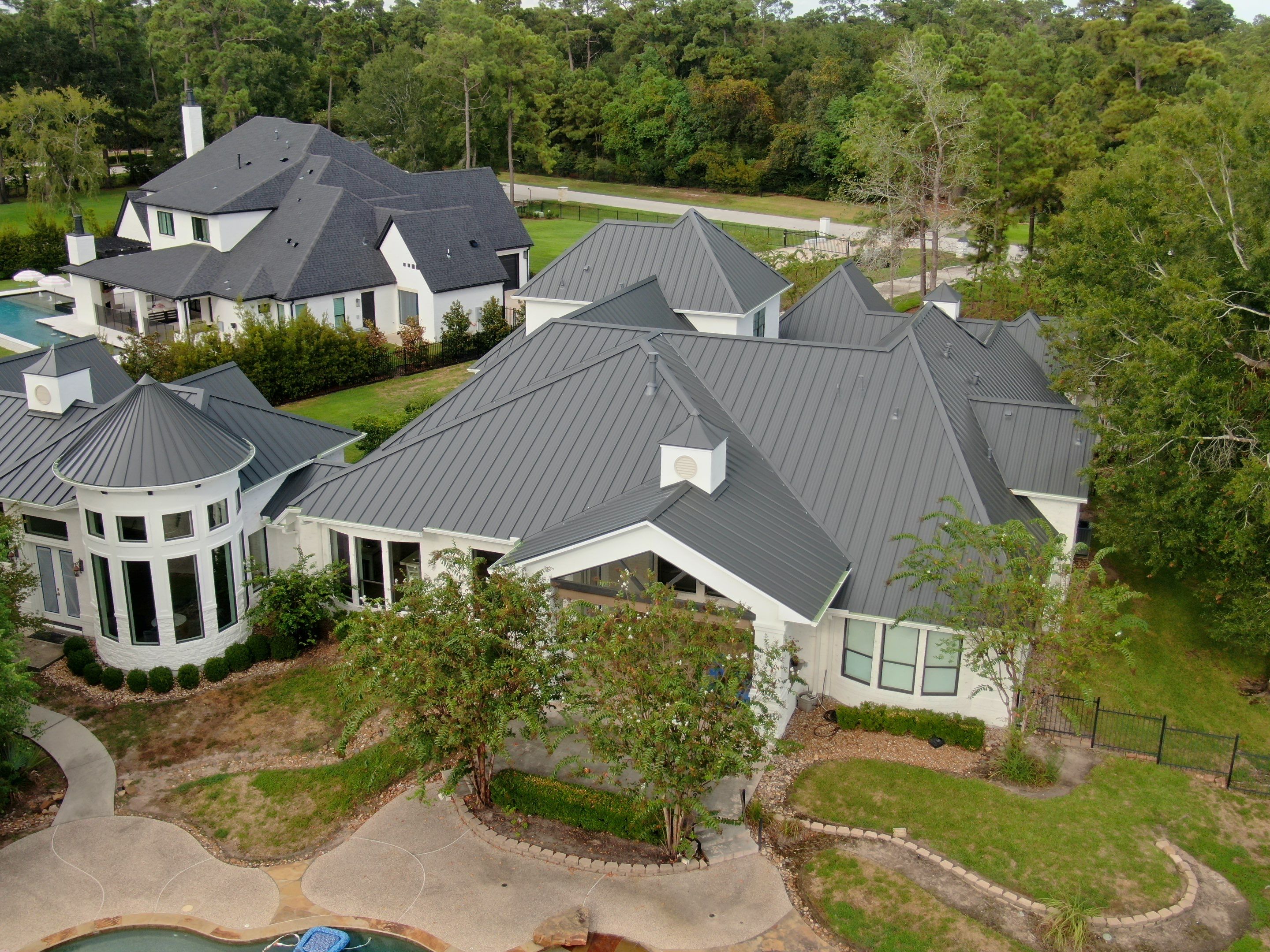 Standing Seam Project - Spring, TX by Hartland Roofing & Construction
