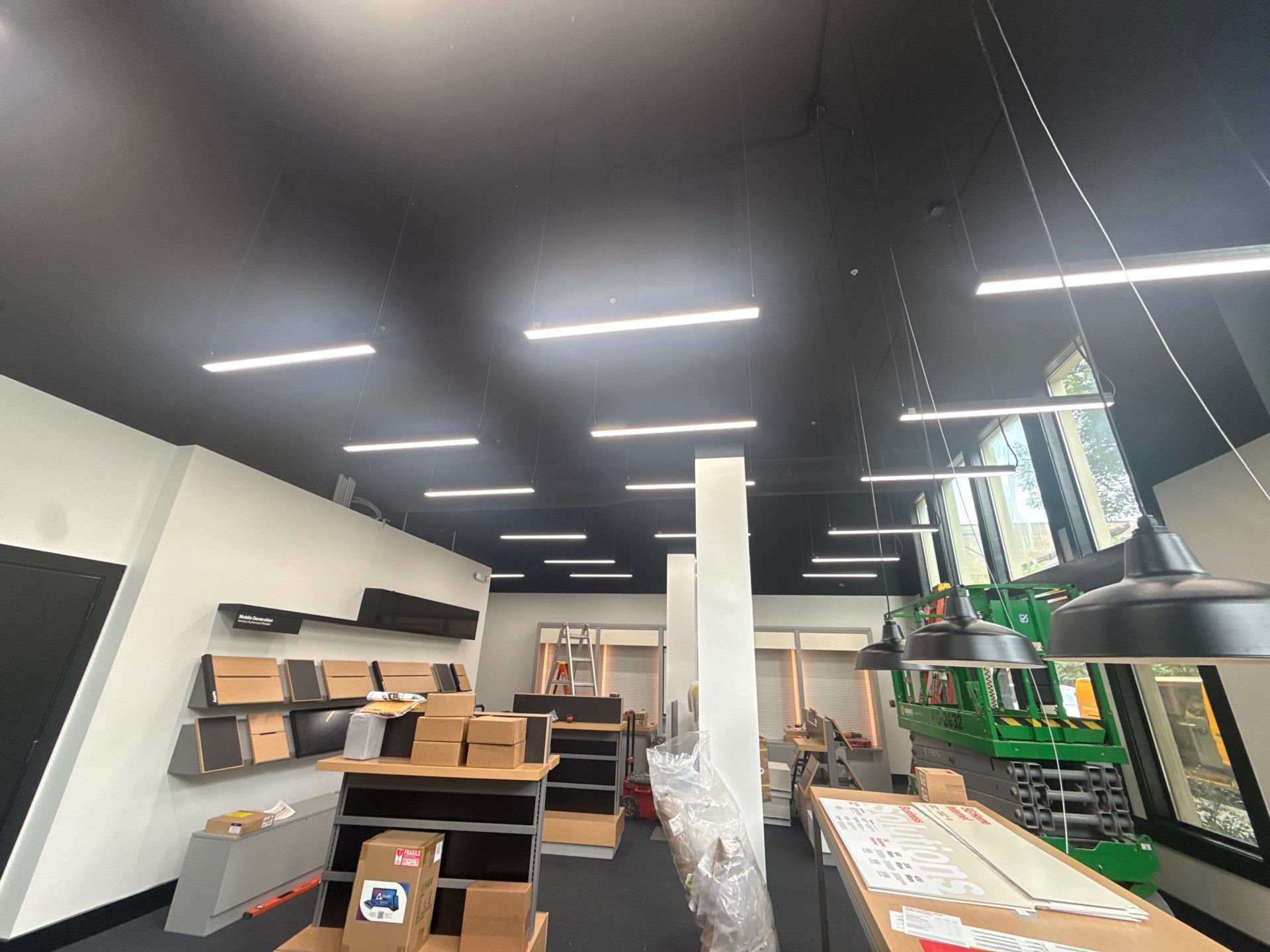 Commercial Retail Build Out for Verizon Mobile in Atlanta by Mark Allan Contracting