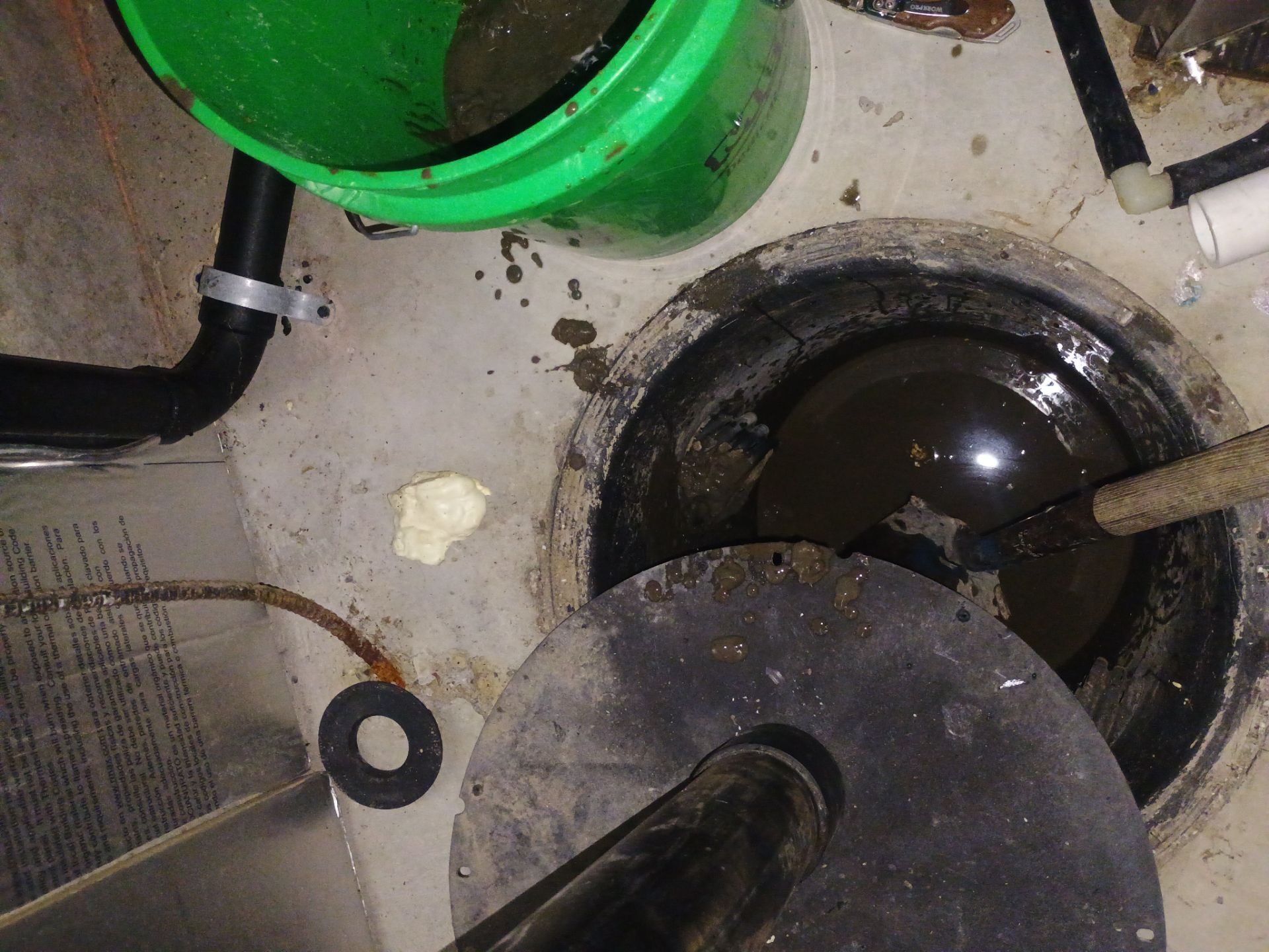 New Sump Pump System to Activate a Passive Drain Tile System by Waterproofing Northeast