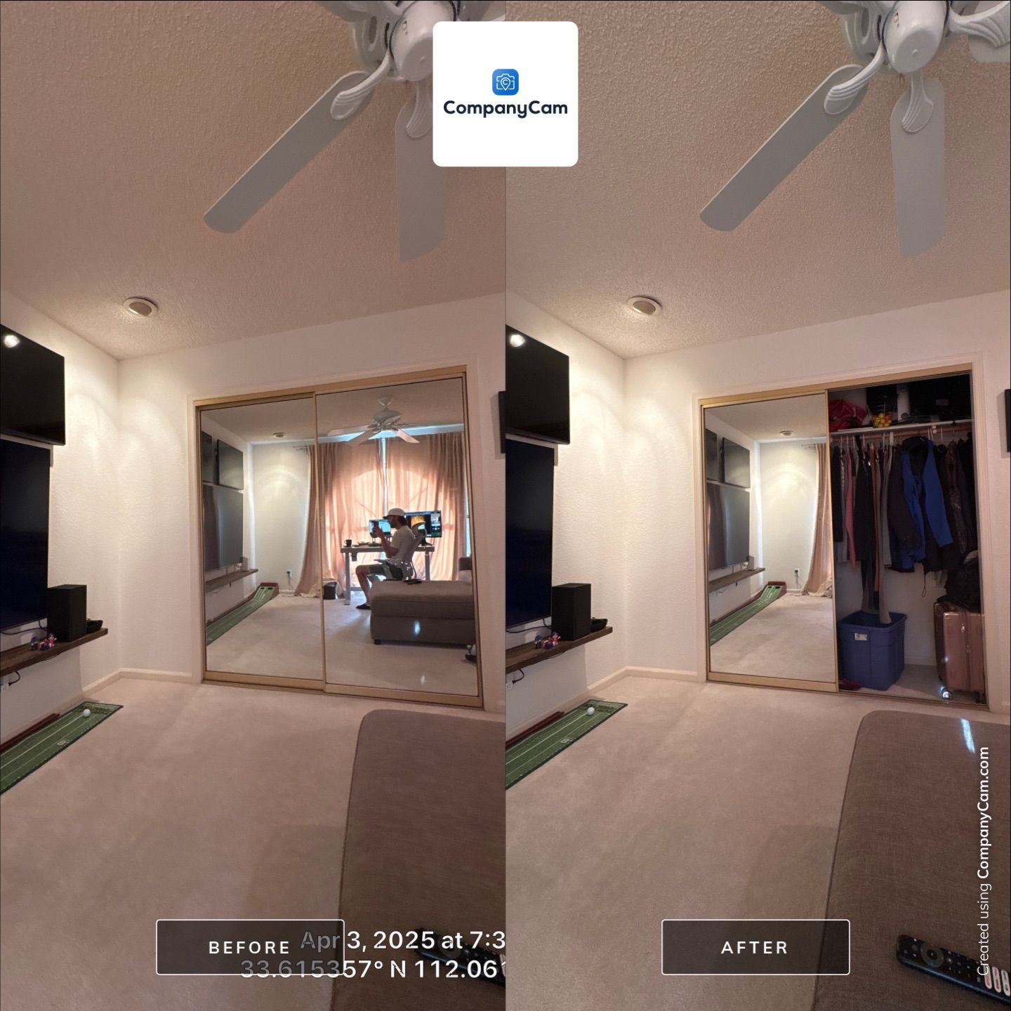 Bedroom Addition using Lock by CompanyCam Sales Demo