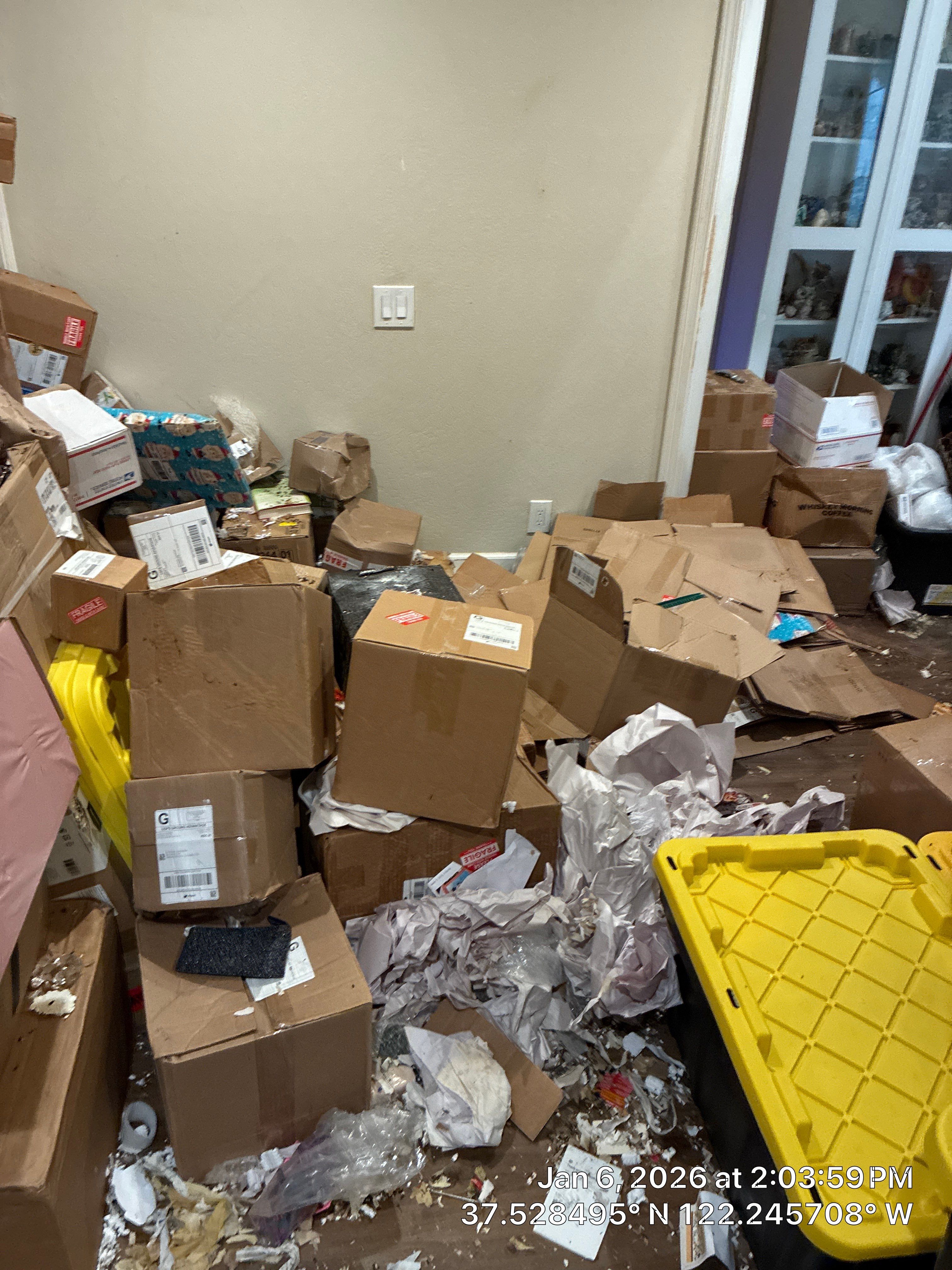 Project in Redwood City by 911 Hazmat Cleanup 