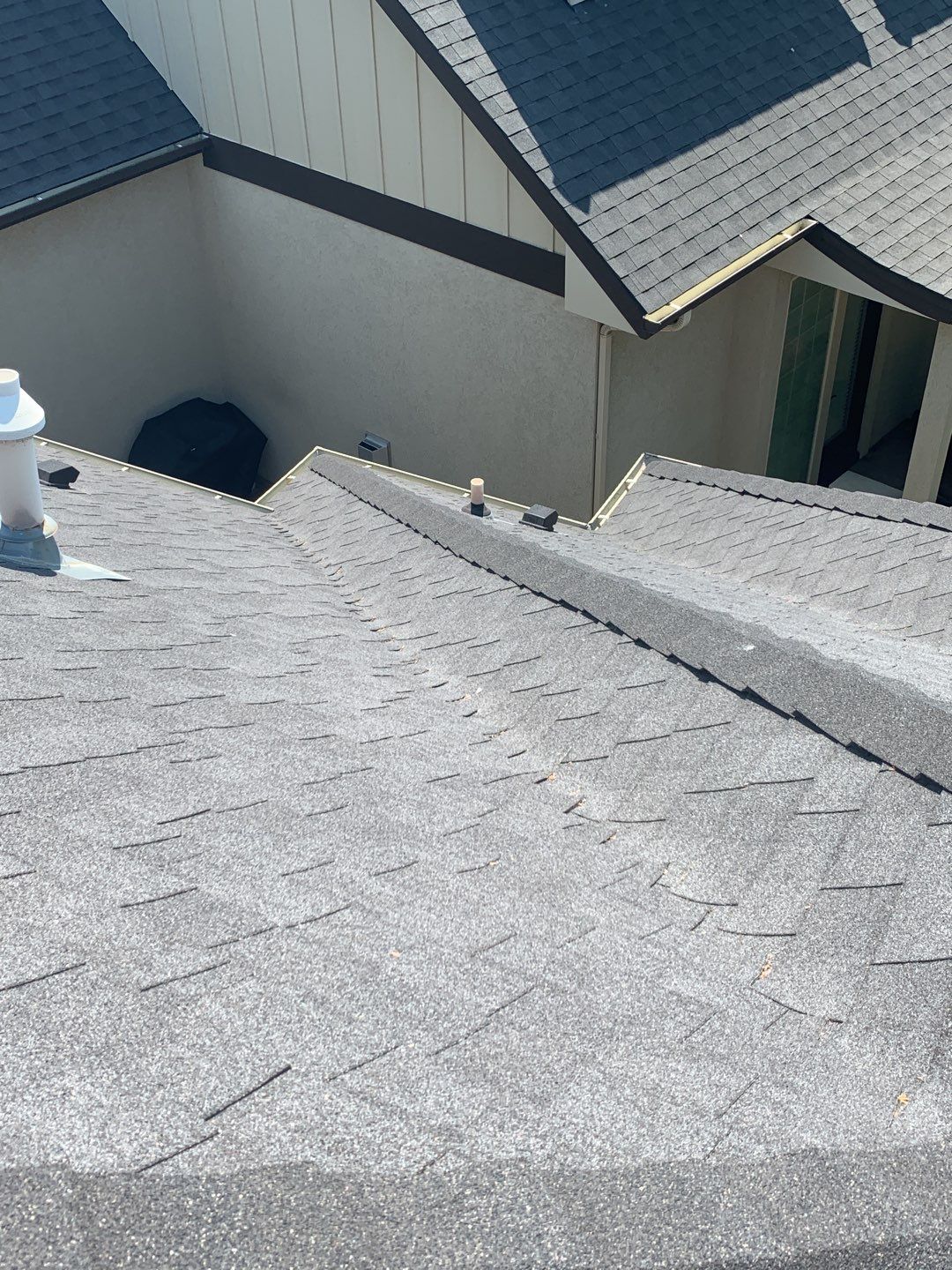 Eagle ID., Steep pitched Residential Roofing Installation using Owens Corning by ID Roofing LLC